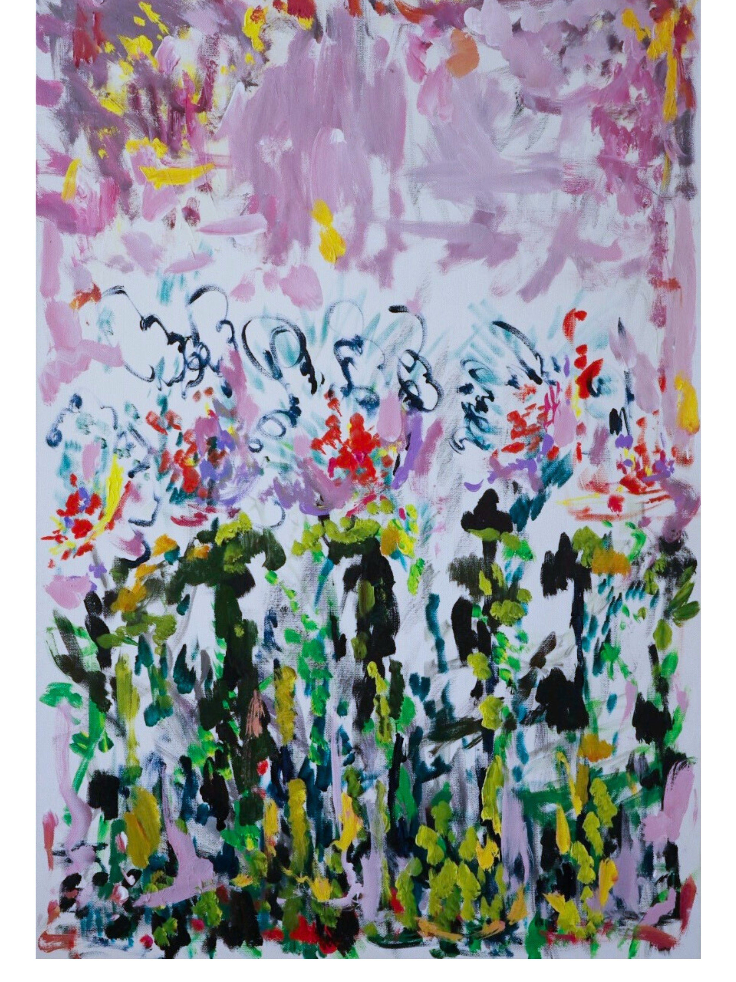 “Amelie”
37” x 24” x 1”
Acrylic on Canvas
“At least you'll never be a vegetable - even artichokes have hearts.”