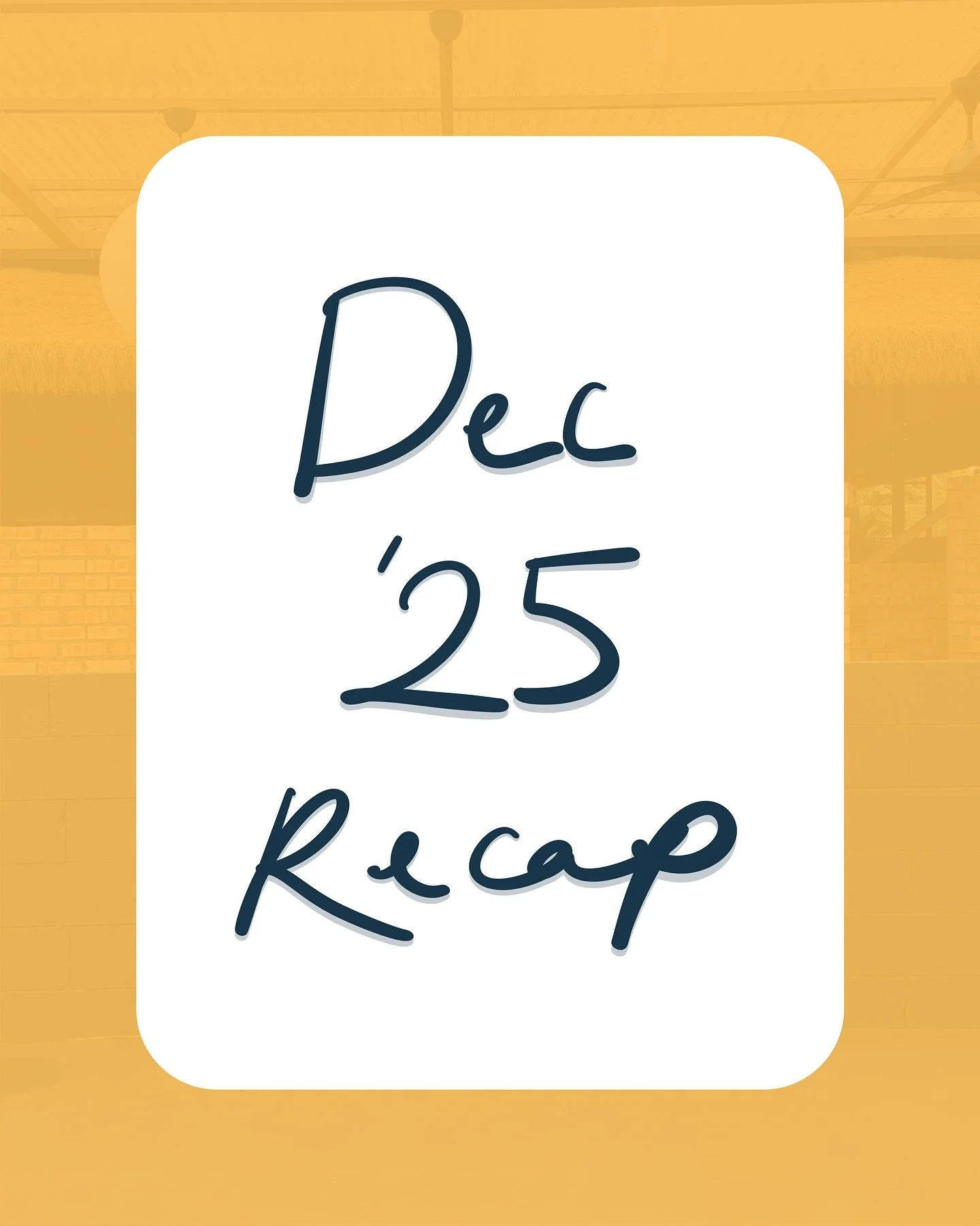 So fast 2025 has already ended! Good thing we weren&rsquo;t just talking work (and Barbie bracelet seeding 😉) but finally catching up over pickleball and sitting down for a proper Christmas dinner before the year ended 🎄✨

Did someone just say&hell