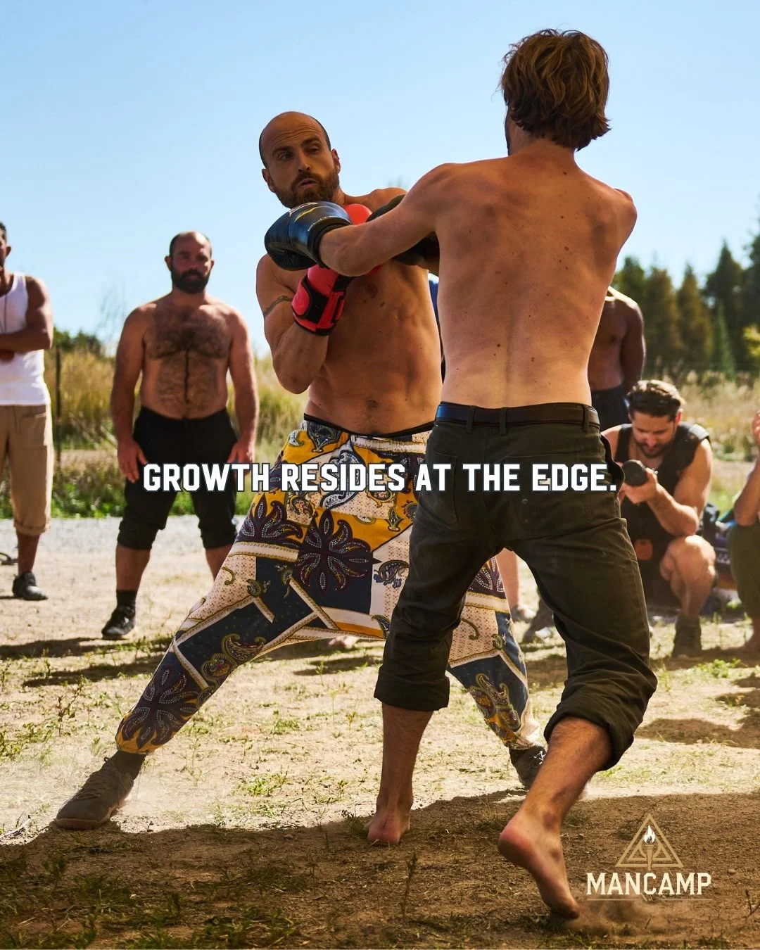 Growth lives where fear whispers stop.

There were moments when the body wanted to rest, when the mind doubted its own strength. Yet in that trembling edge, something sacred appeared, a deeper kind of power, born in surrender and will.

At MANCAMP, w