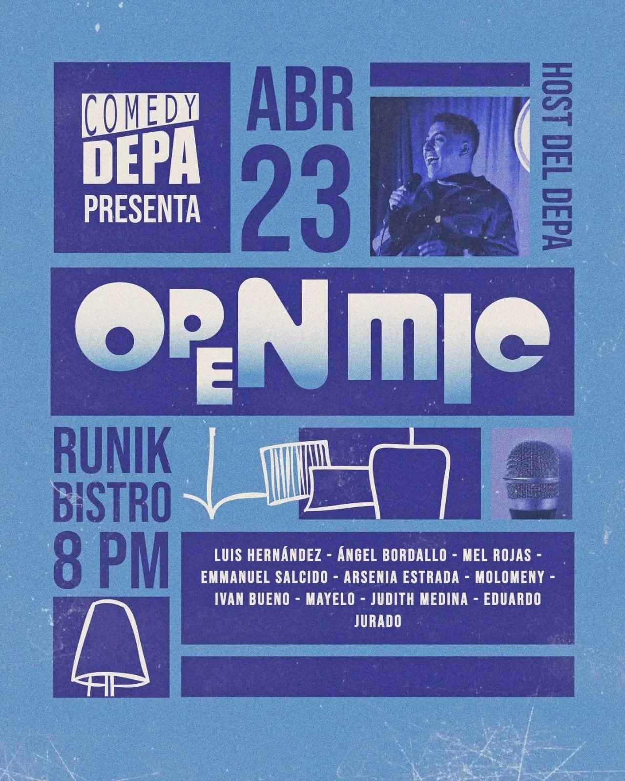 NOCHES DE OPEN MIC con Carlos Pérez (Entrada libre)