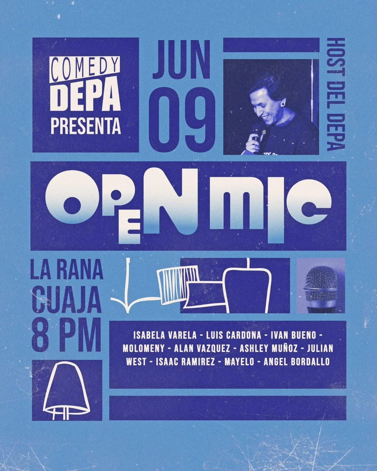 NOCHES DE OPEN MIC - Con Kevin Loredo (Entrada libre)