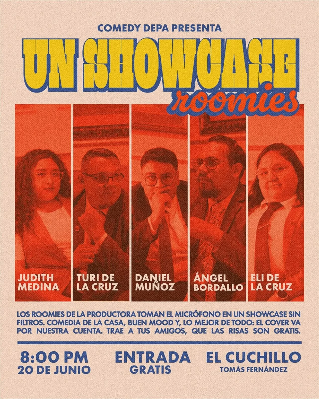 SHOW DE ROOMIES (Entrada Libre)