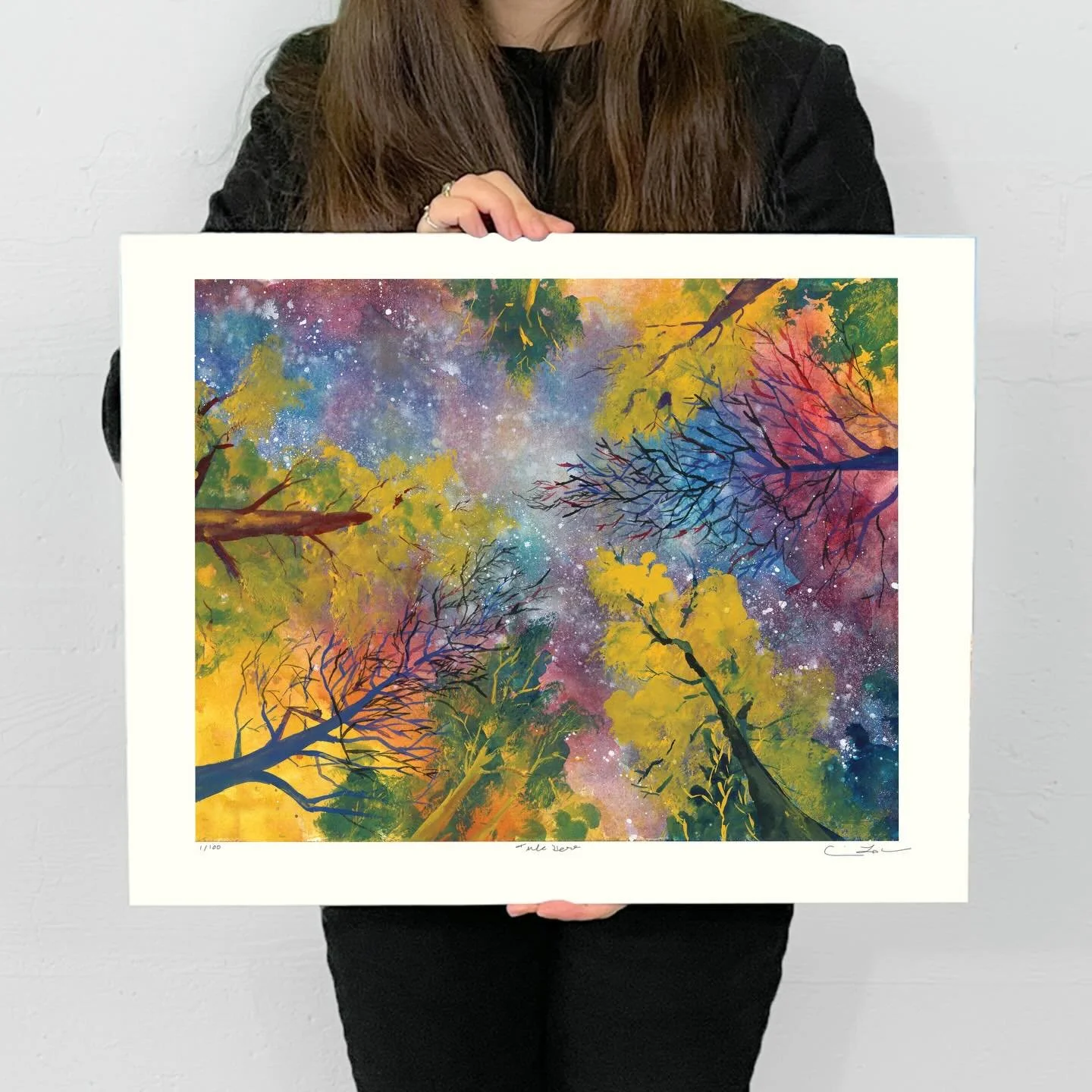 I&rsquo;ll be taking custom orders for Limited Edition museum grade prints of Celestial Forest at the Crafty Wonderland Holiday Market this weekend at the Oregon Convention Center! 

❄️ Can&rsquo;t wait? Place your order now through my website: https