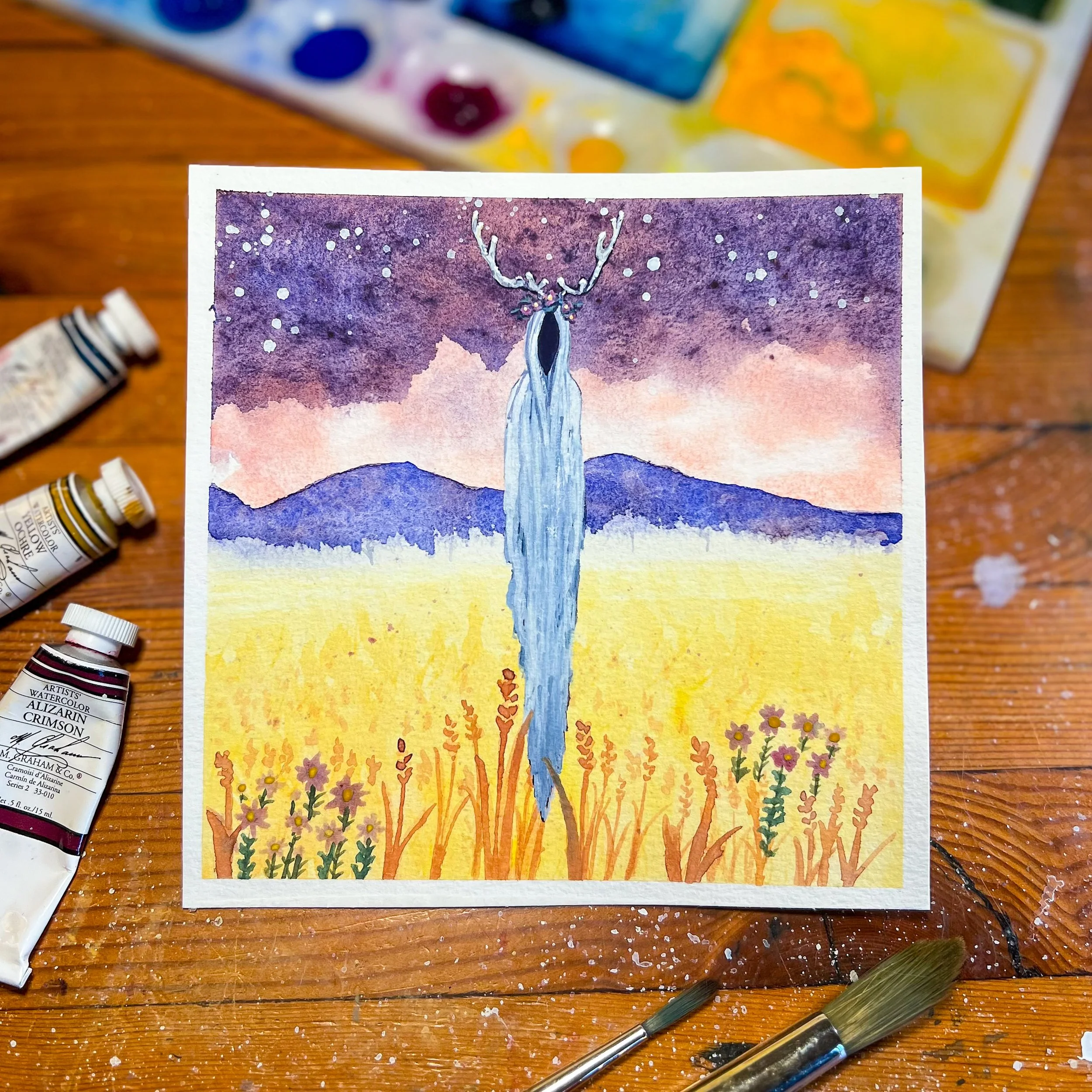 Samhain Spirit Painting at Fresh Love