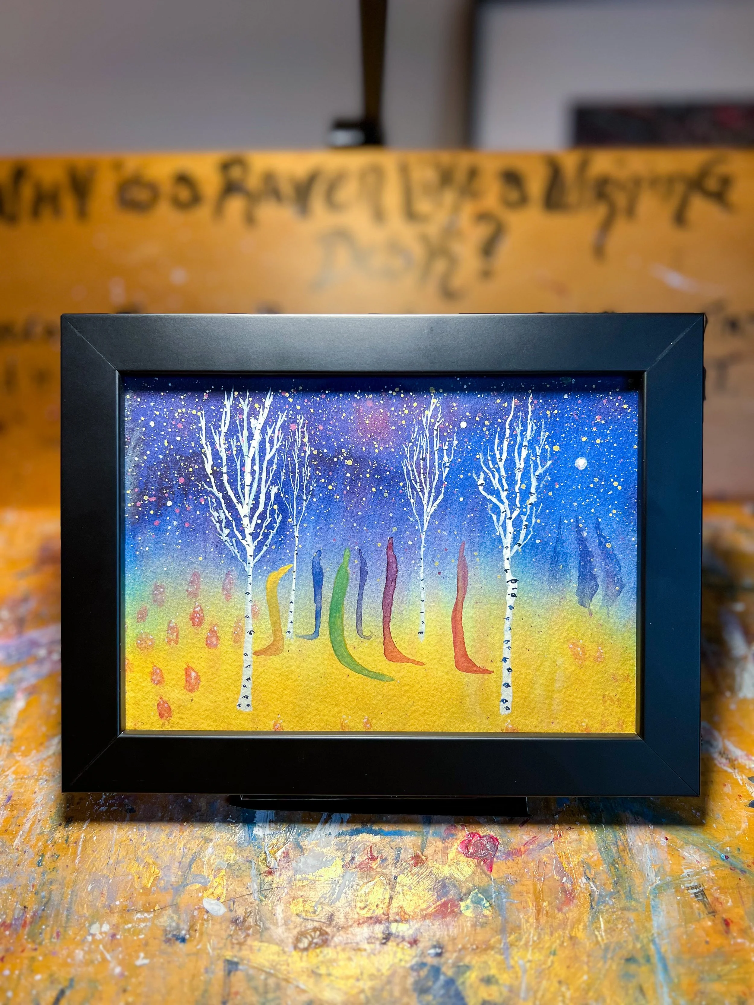 Forest Dwellers Original Painting