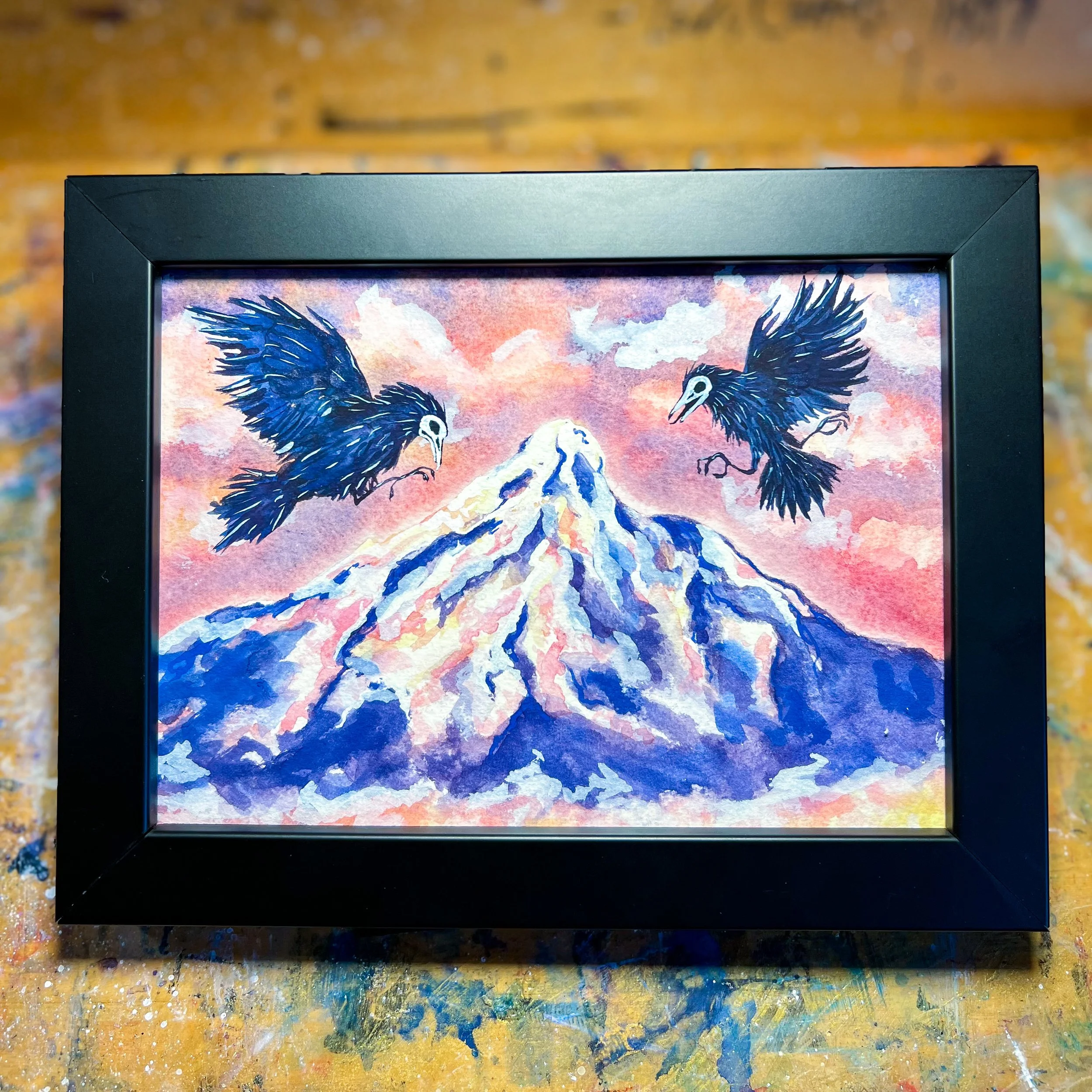 Raven Spirits Original Painting
