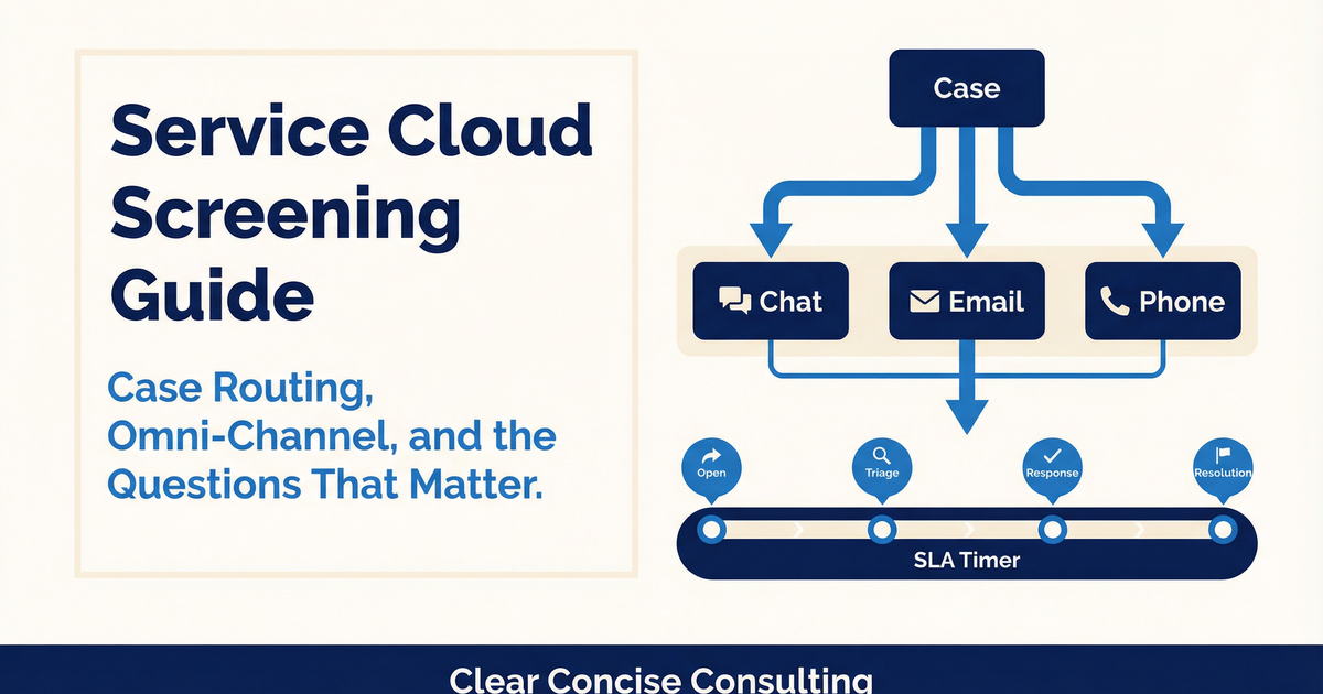 How to Know If Your Candidate Actually Knows Service Cloud