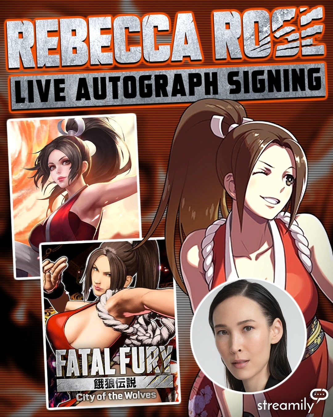 This goes out to all the good boys and girls 🔥 Here&rsquo;s something special to look forward to this July ❤️ Join me for my live signing @streamily.live coming soon. 

Check out details at my links or visit https://streamily.com/rebeccarose 🪭 Don&