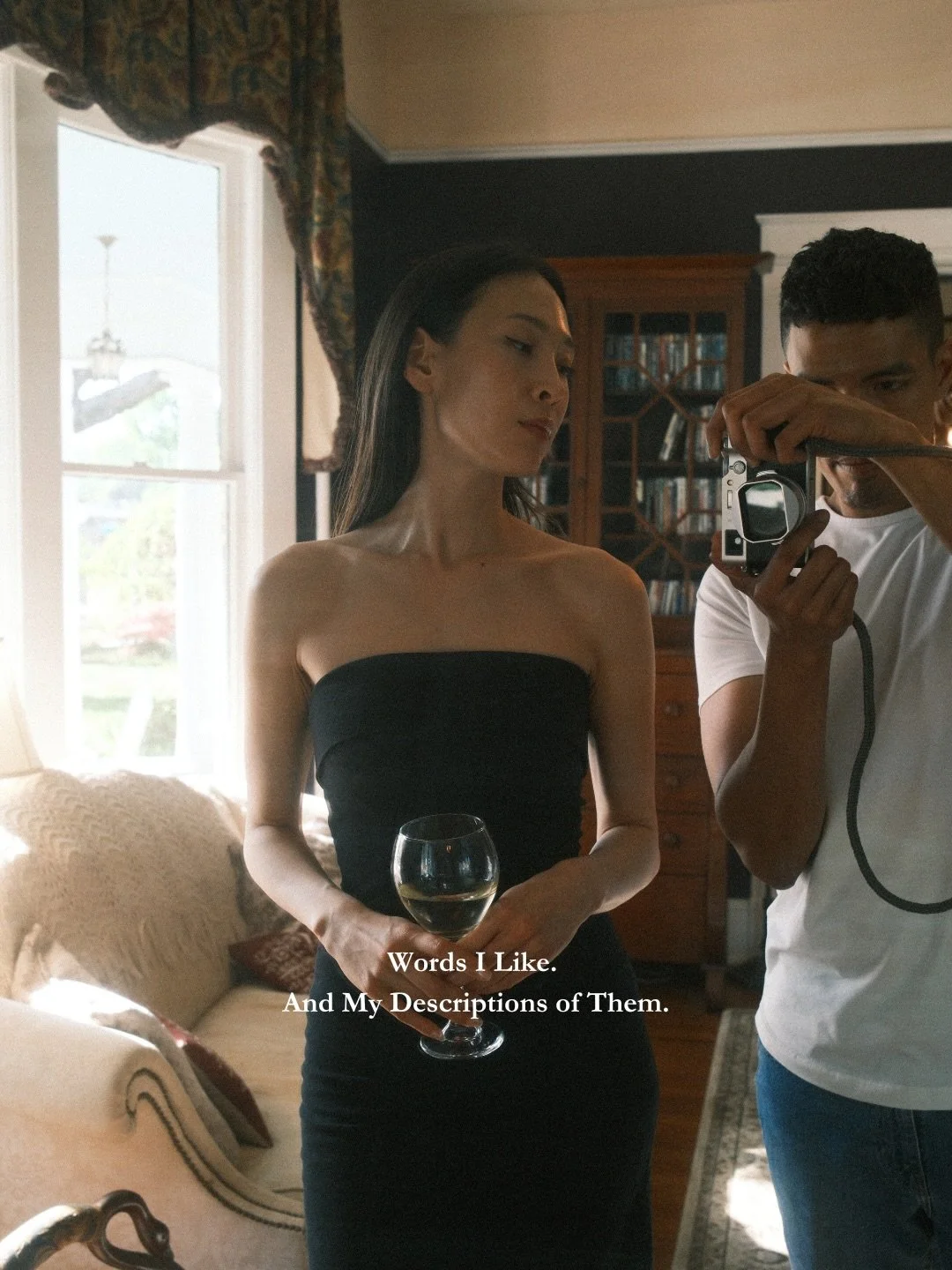 Words, words. They have so much power and magic. They build the whole world. 

Snapped by @cedricstout.official at an old cafe that lives somewhere in another time.