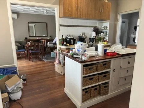 Kitchen and Dining - Before