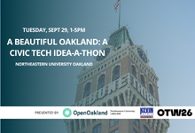 A Beautiful Oakland: A Civic Tech Idea-a-thon 