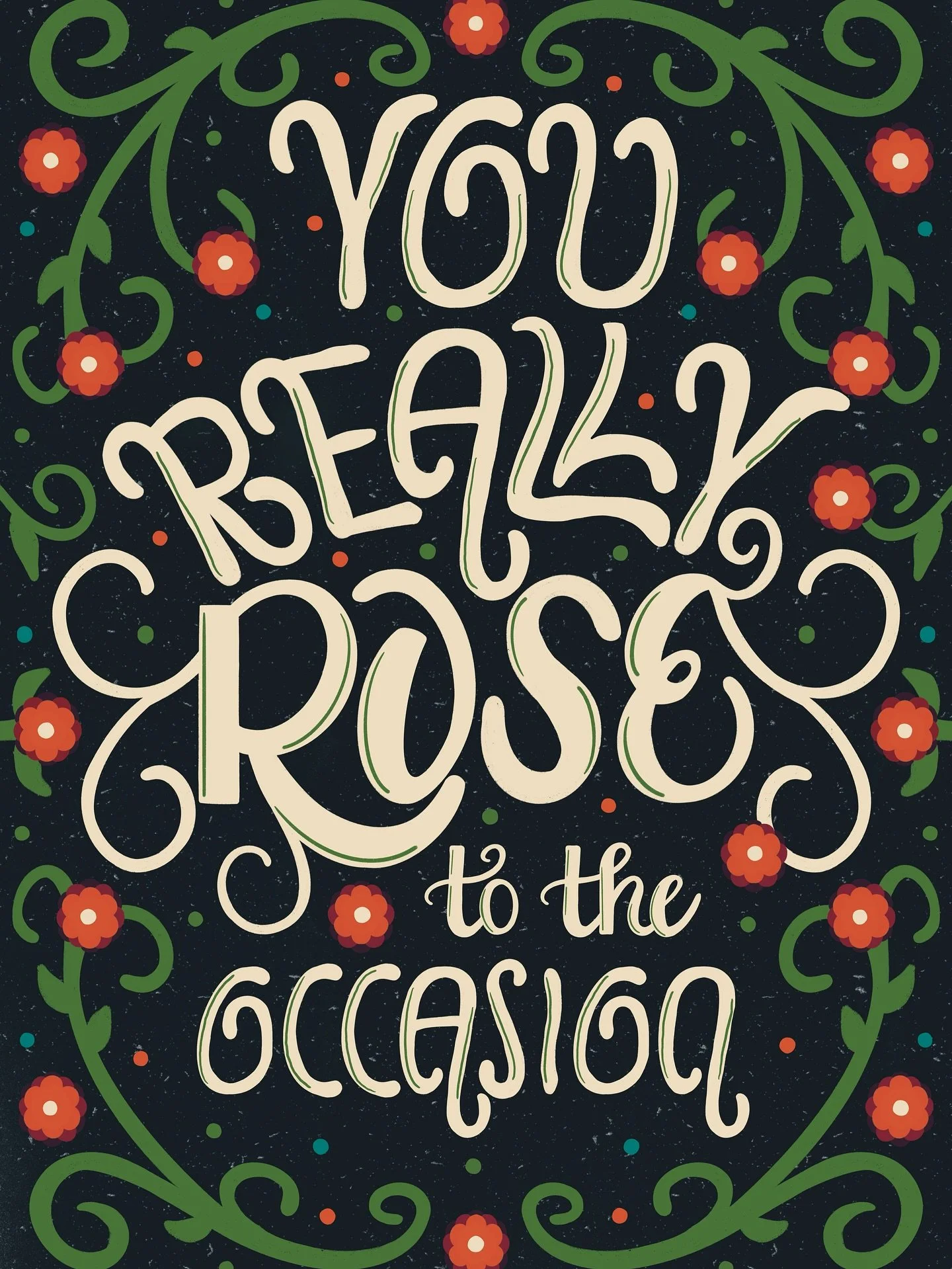 You really rose to the occasion 🌹

Day 7: floral

Thats a wrap for the 2025 @letteringstylechallenge
Wrap up post coming later today with all of the prompts in order! 

#letteringstylechallenge2025 #lsc25_7 #lettering #floralletters #florallettering