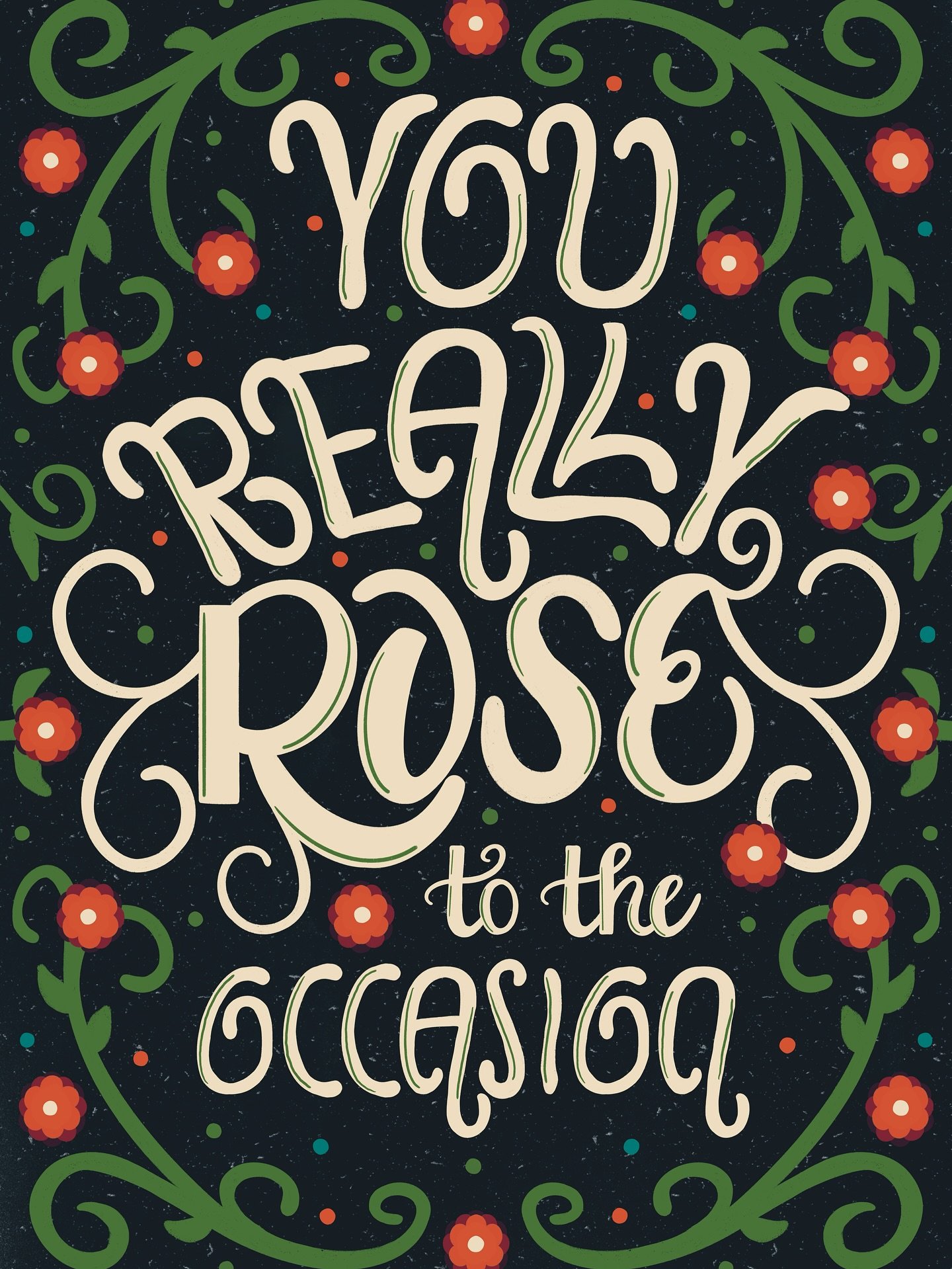 You really rose to the occasion 🌹

Day 7: floral

Thats a wrap for the 2025 @letteringstylechallenge
Wrap up post coming later today with all of the prompts in order! 

#letteringstylechallenge2025 #lsc25_7 #lettering #floralletters #florallettering