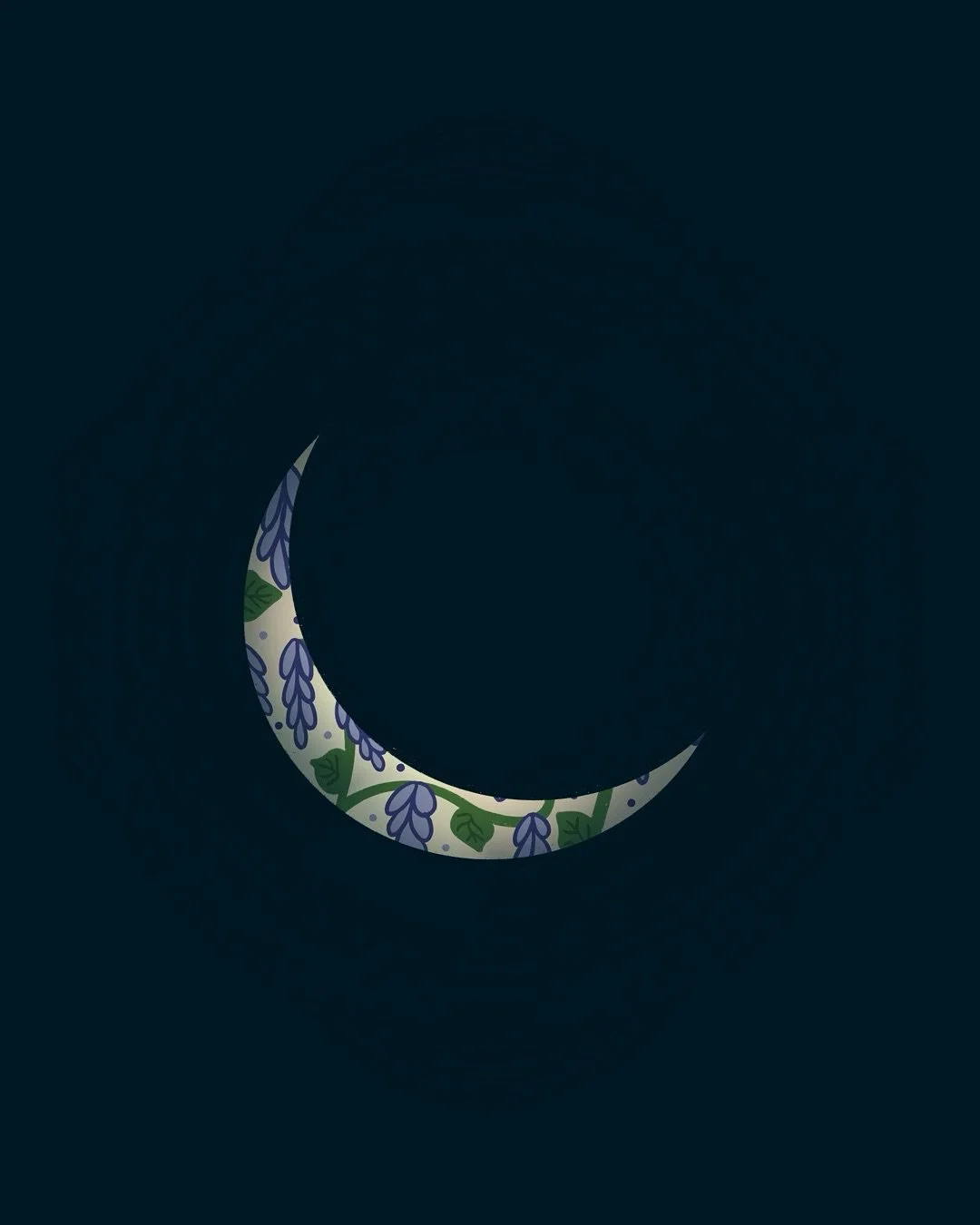 Swipe to fill the moon. 🌓🫶 Did you know that May had two full moons? The last 6 days of #the100dayproject were inspired by this Blue Moon. Did you also know that some flowers only bloom at night? Those are my favorite because how?? Nature is whimsi