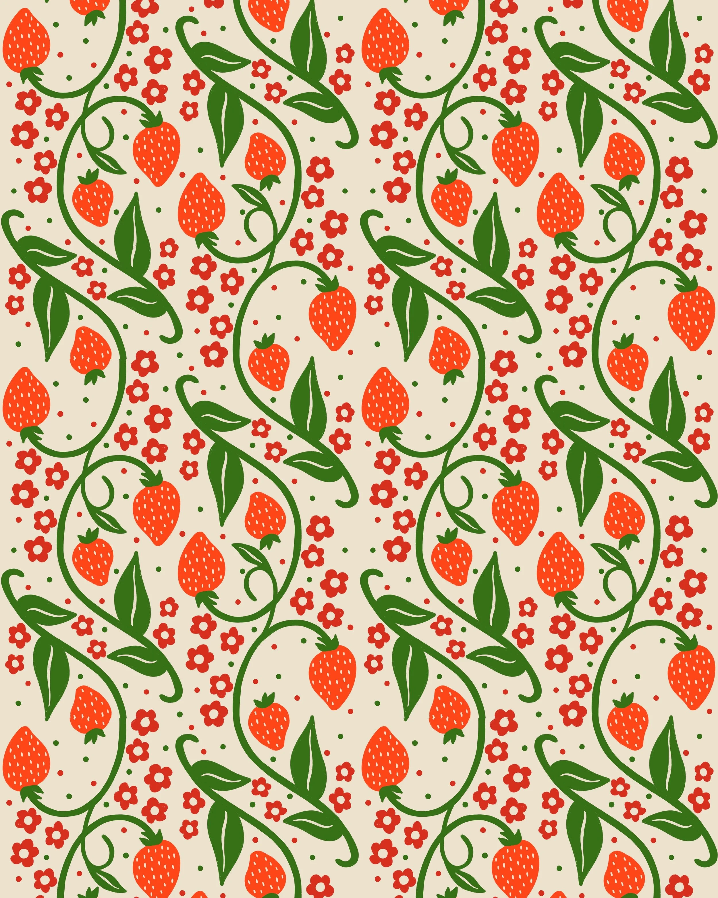 Today&rsquo;s prompt for #midsummermotifs is fruits &amp; berries! This one makes me want to create a full berry series at some point. 

If you&rsquo;re joining along on the challenge don&rsquo;t forget to tag me &amp; my amazing cohosts so we can sh