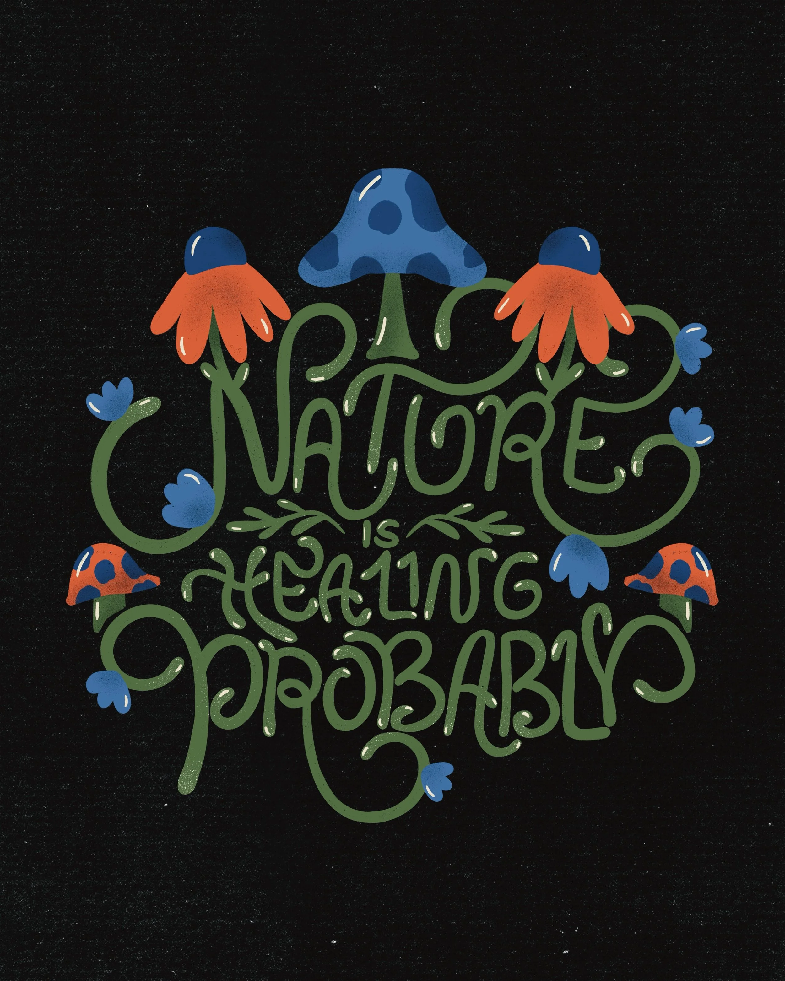 Day 13 of the lettering style challenge: cottagecore

Nature it healing, probably 💕🦋🌷🌞

#lsc26_13 @letteringstylechallenge