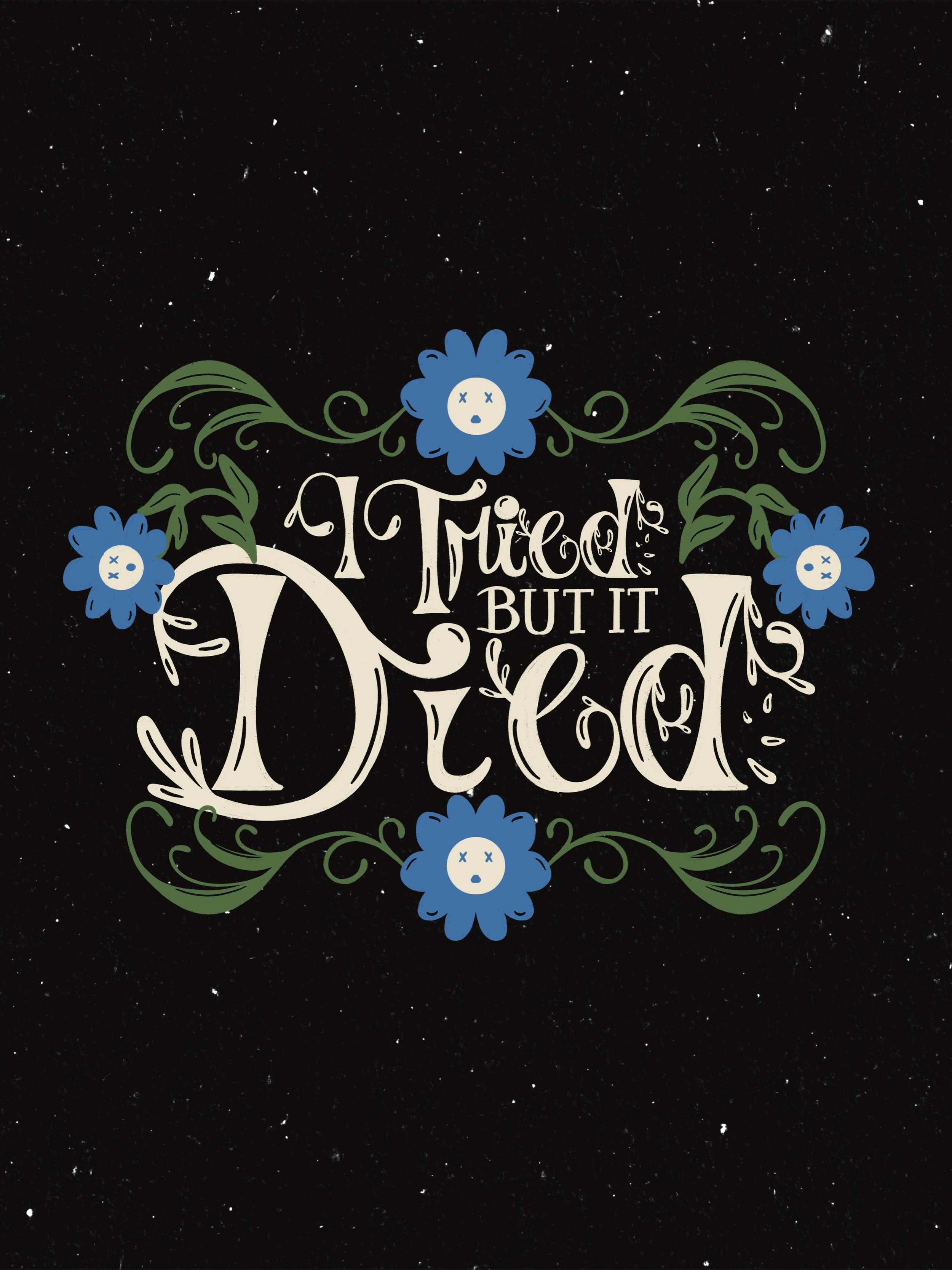 Day 22: filigree

I tried but it died 🫠 RIP to the plants that didn&rsquo;t make it. I just lost a monstera which made me incredibly sad. 

#lsc26_22 @letteringstylechallenge