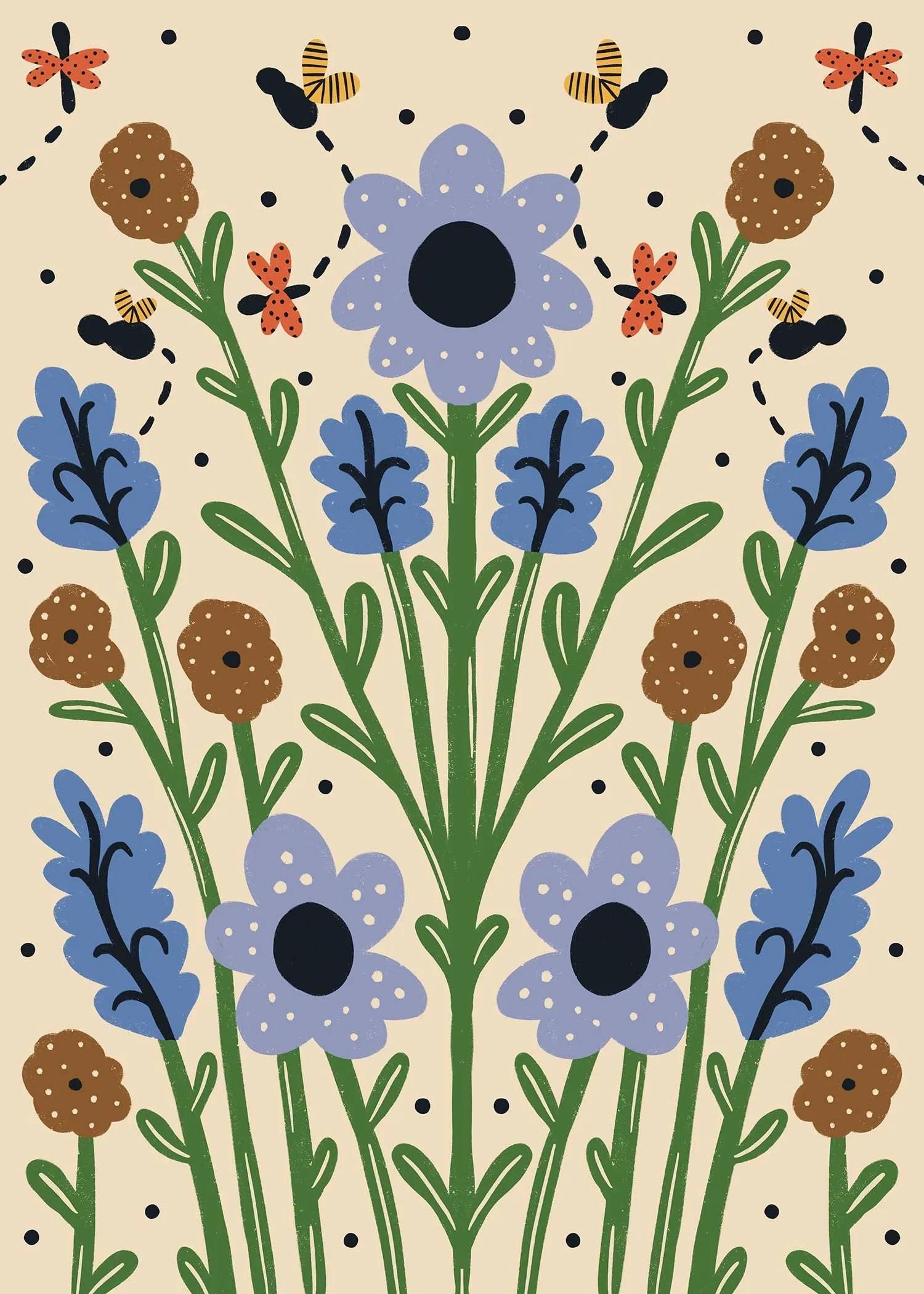 Wildflower illustration by Alexis Morin at Frankenstipple