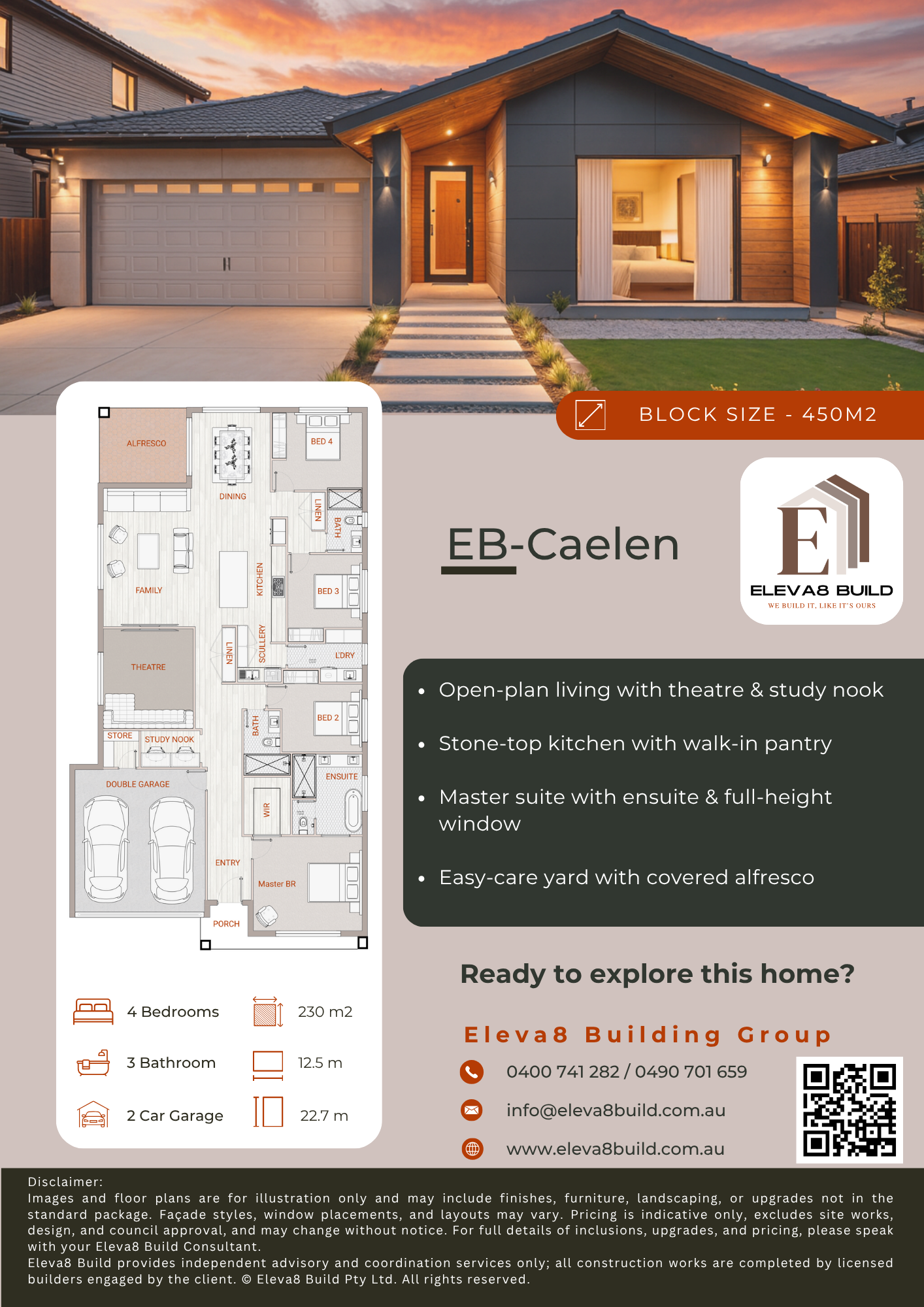 Dual Key Home Perth, Eleva8 Build, Single Storey, Granny Flat