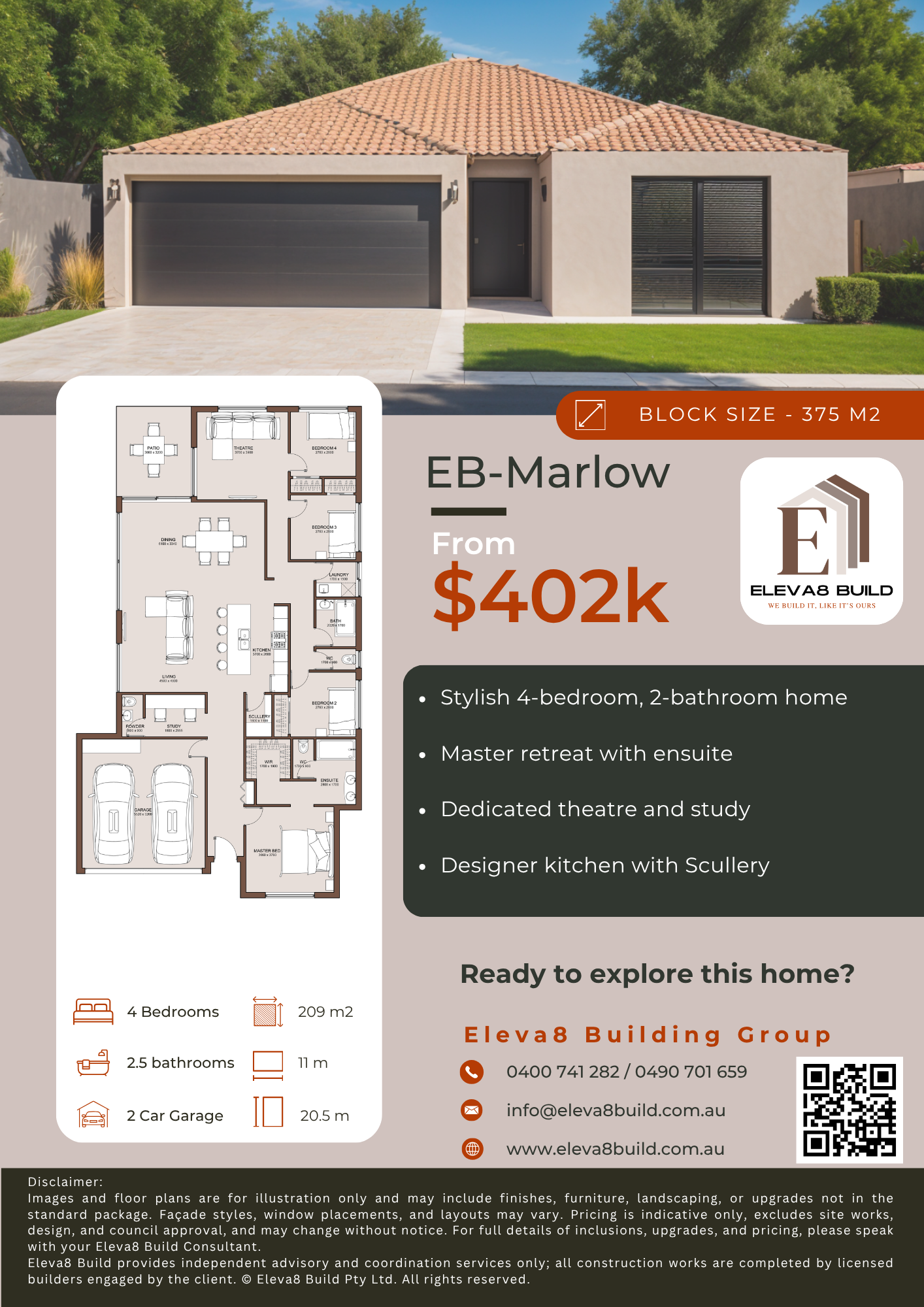 Dual Key Home Perth, Eleva8 Build, Single Storey, Granny Flat