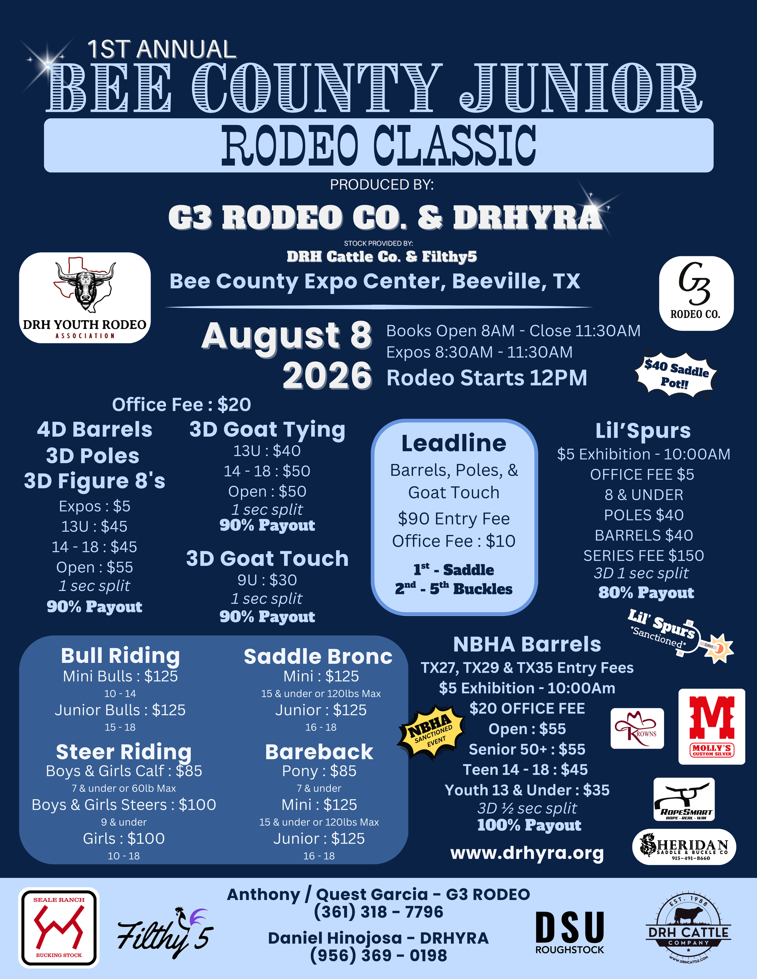 1st Annual Bee County Junior Rodeo Classic