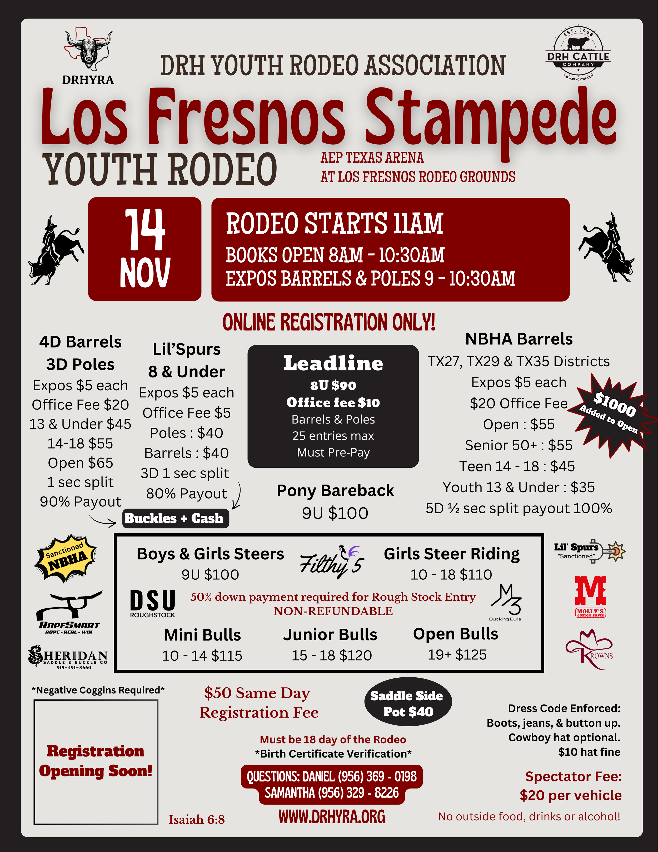 Los Fresnos Stampede Youth Rodeo