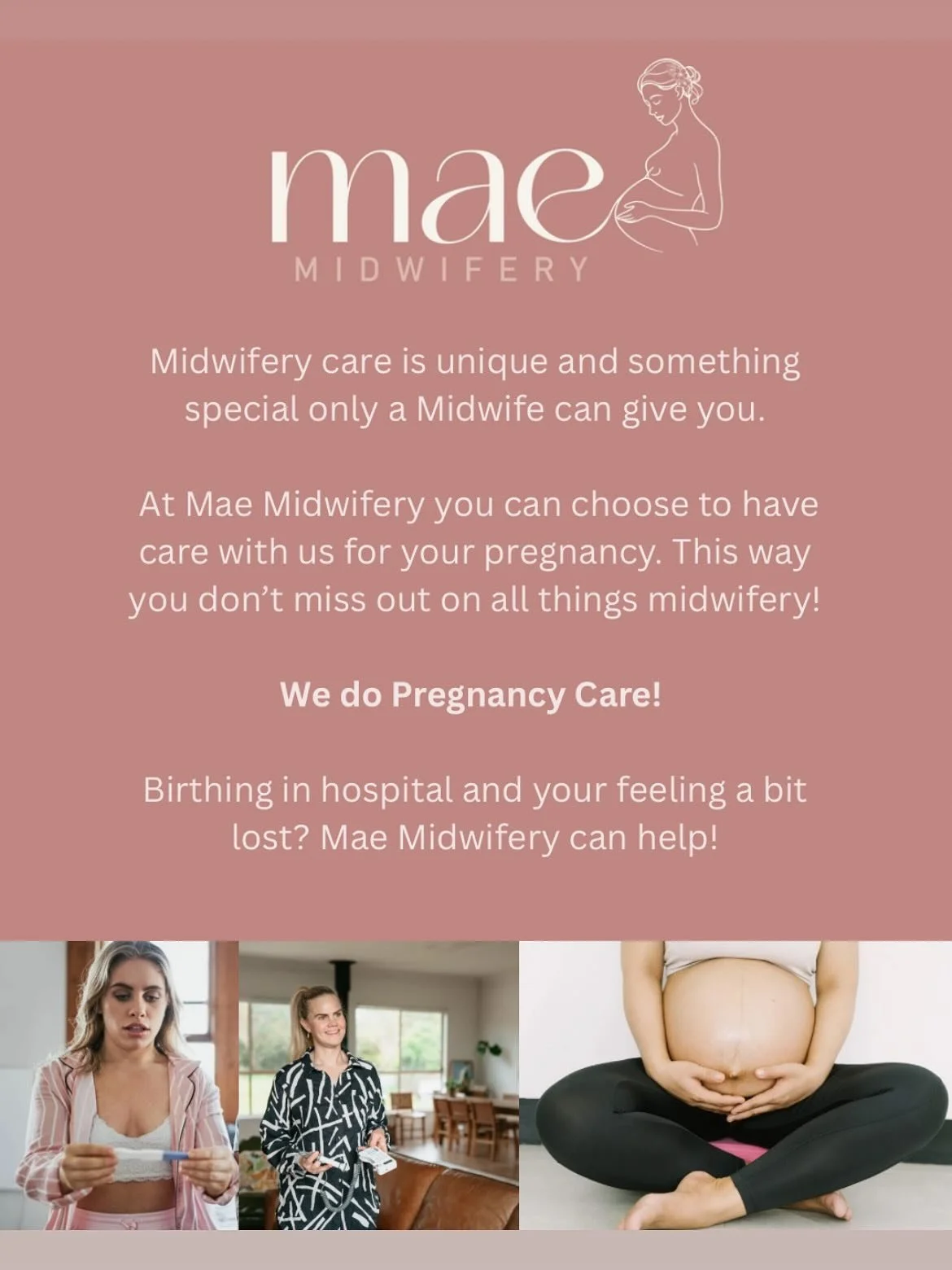 We are back from holidays &amp; we bring a new amazing midwife to the team with a new location to follow in the coming weeks! 
We have the amazing Elisha coming to provide you &amp; the community pregnancy care! Elisha will be introduced a little lat
