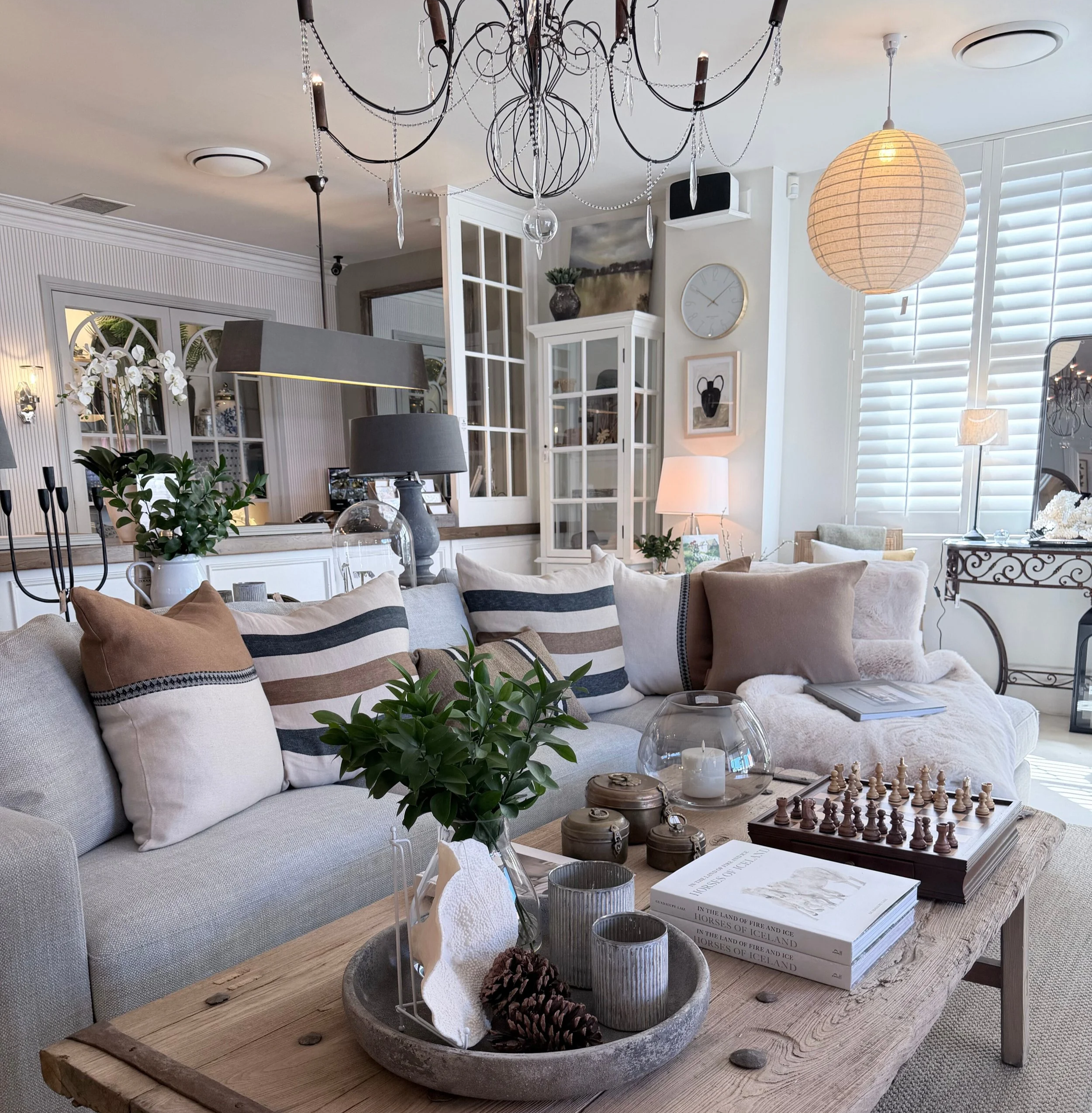 Curated collection of furniture, homewares and decorative objects at Suzie Anderson Home in Moss Vale, Southern Highlands.