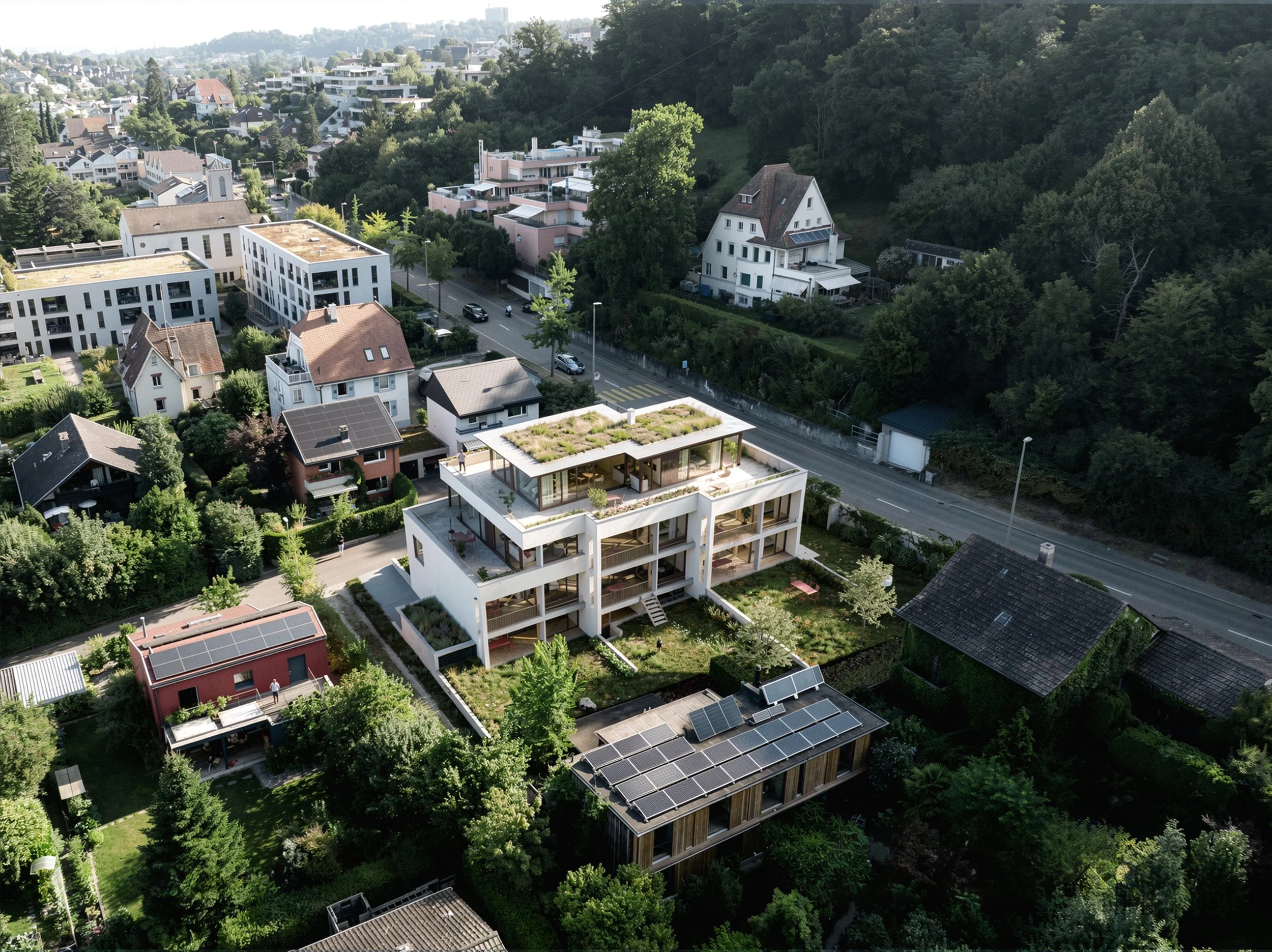 Nellweg und Umgebung – bestehende Luftvisualisierung