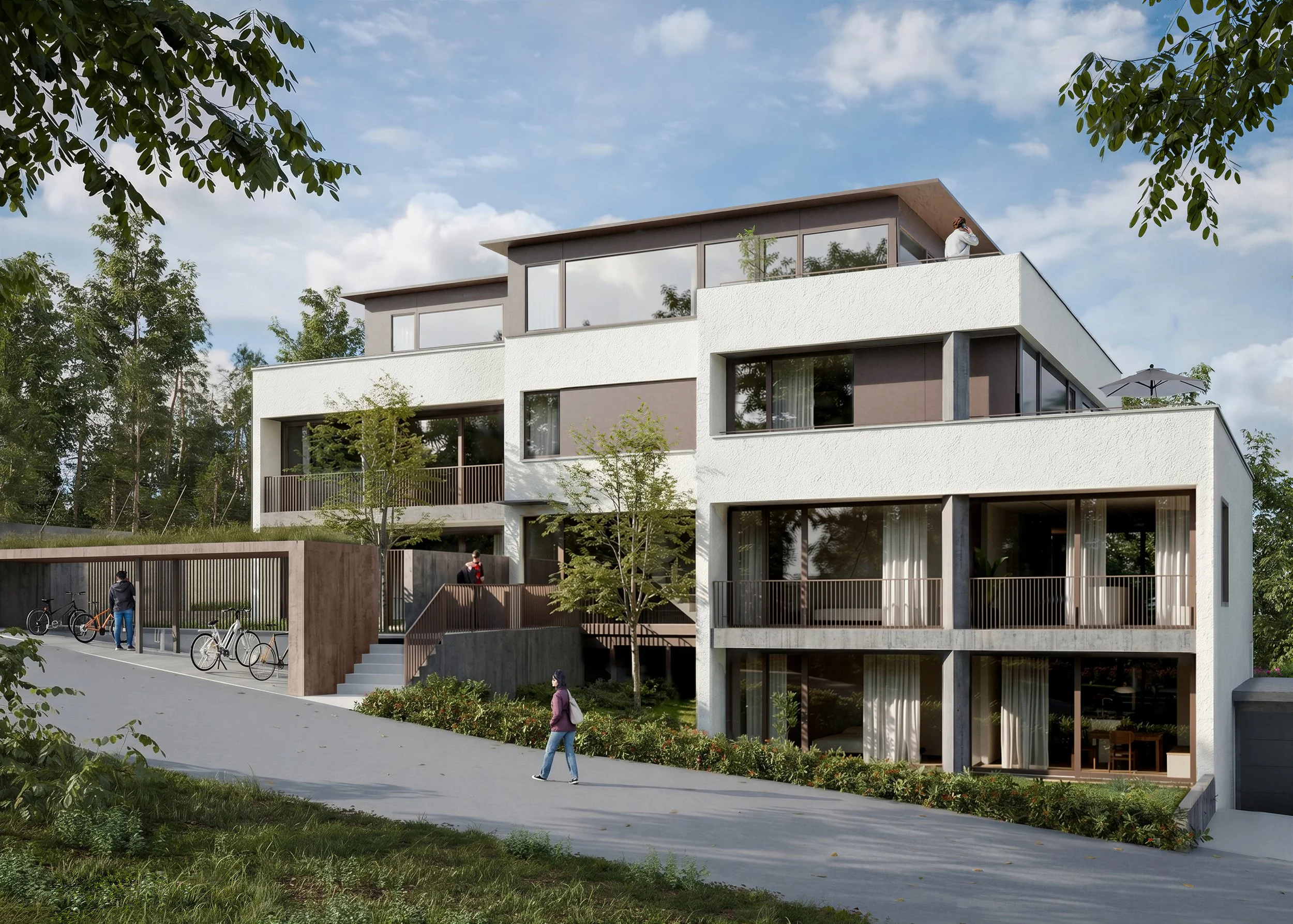 Nellweg 10 – bestehende Architekturvisualisierung