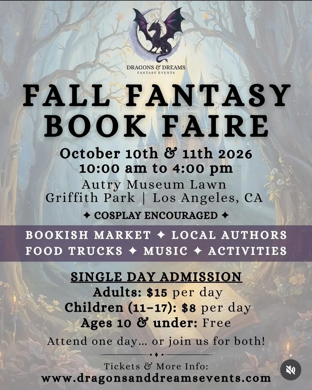 The Fall Fantasy Book Faire