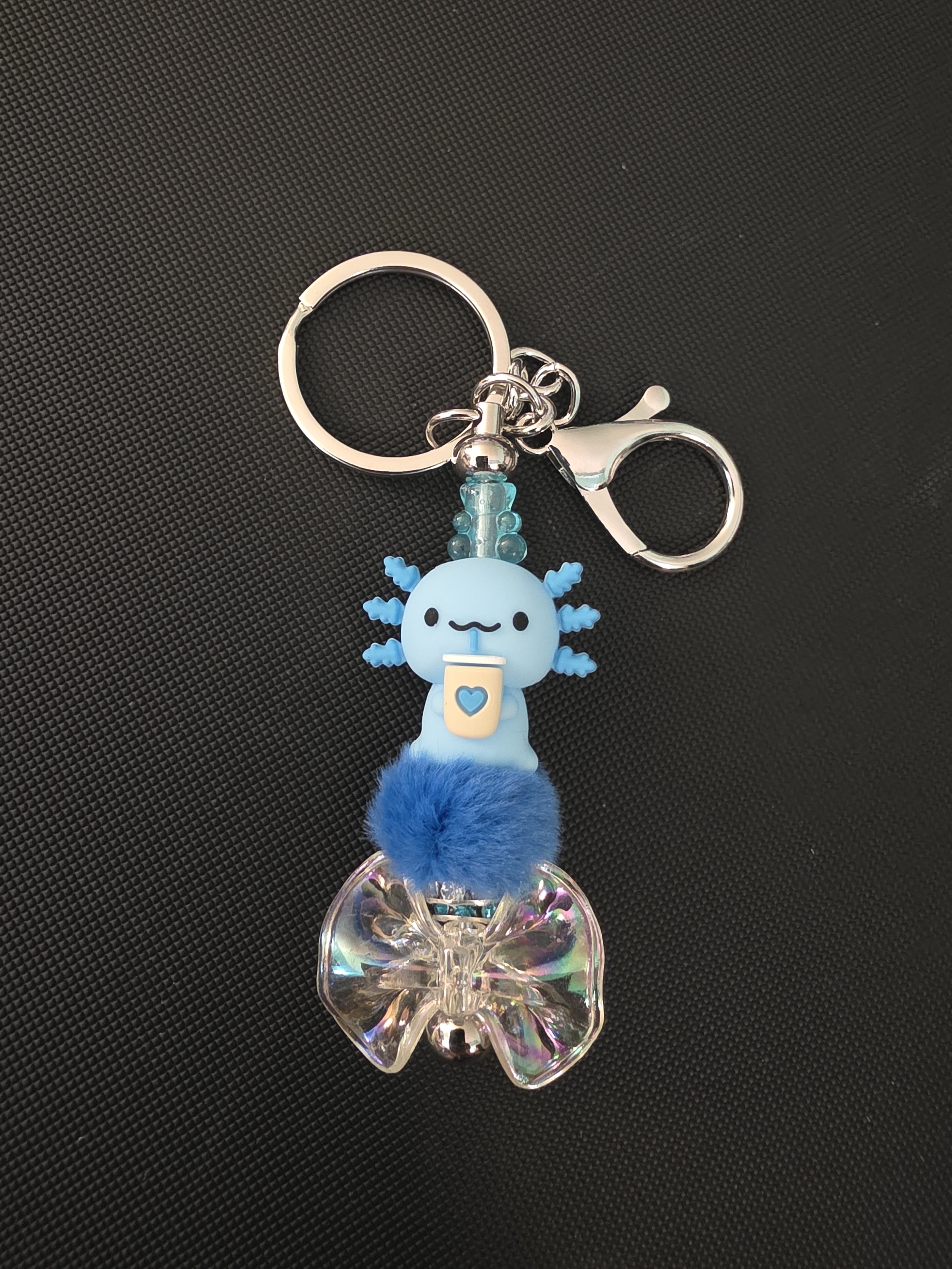 Boba-lotl keychain