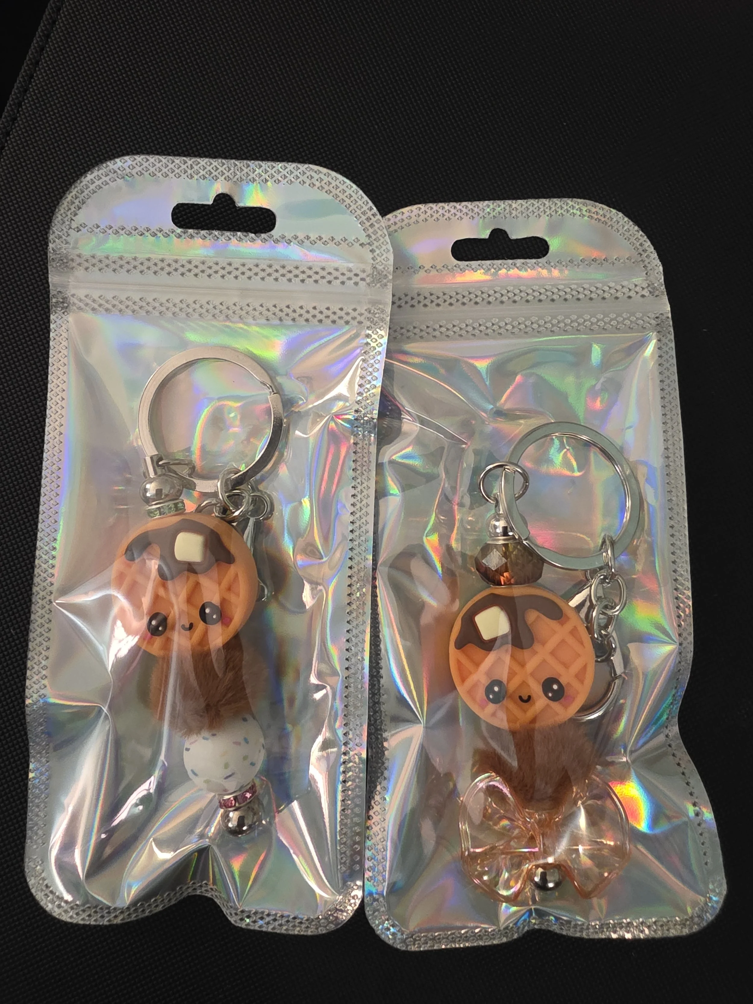 Kawaii Waffle Keychain (3 styles)