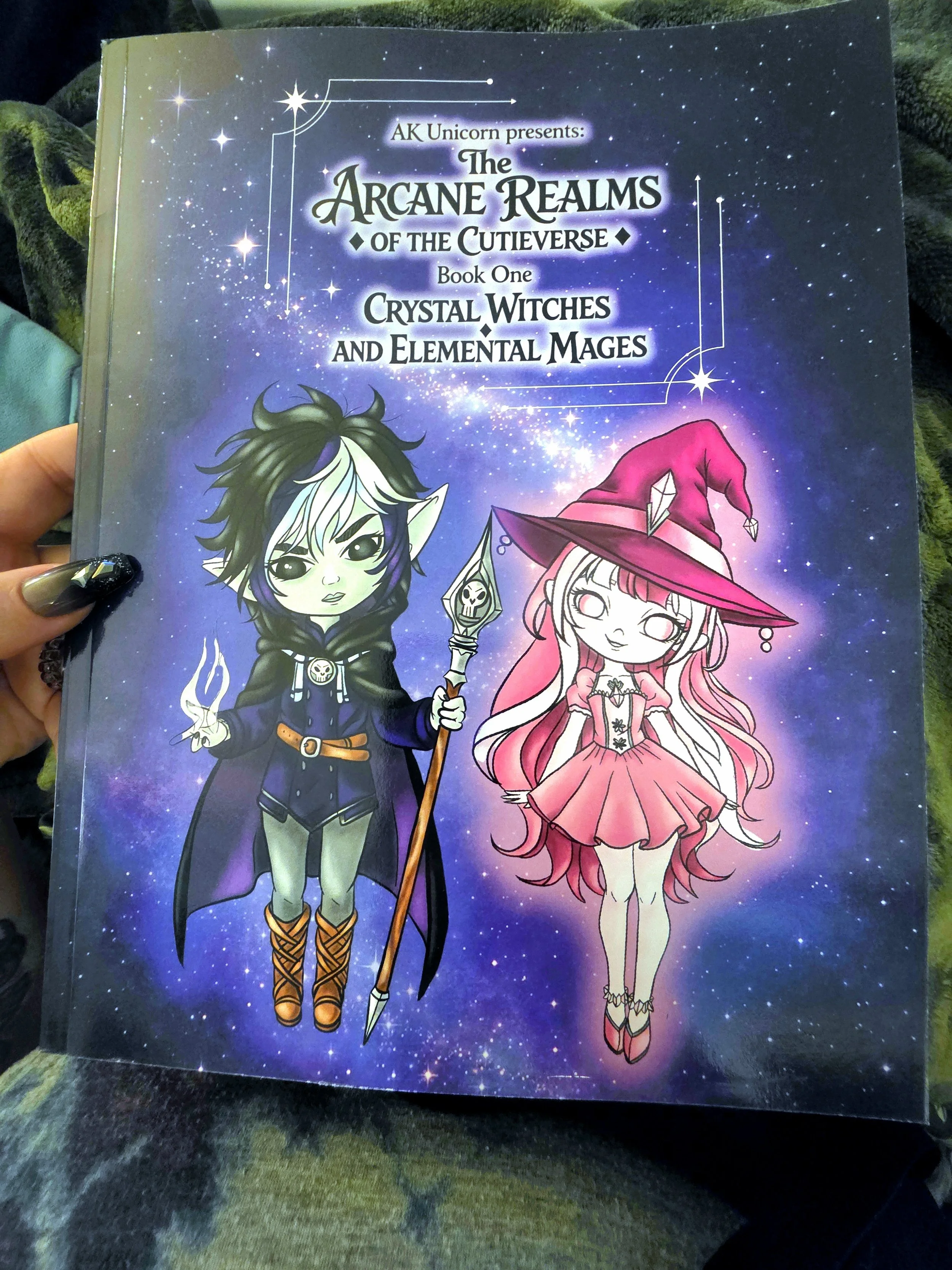 The Arcane Realms of the Cutieverse: Crystal Witches and Elemental Mages Book 1 (PRE- ORDER founder's price)