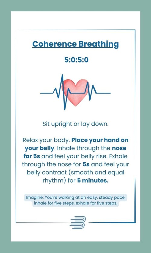 Coherence Breathing card