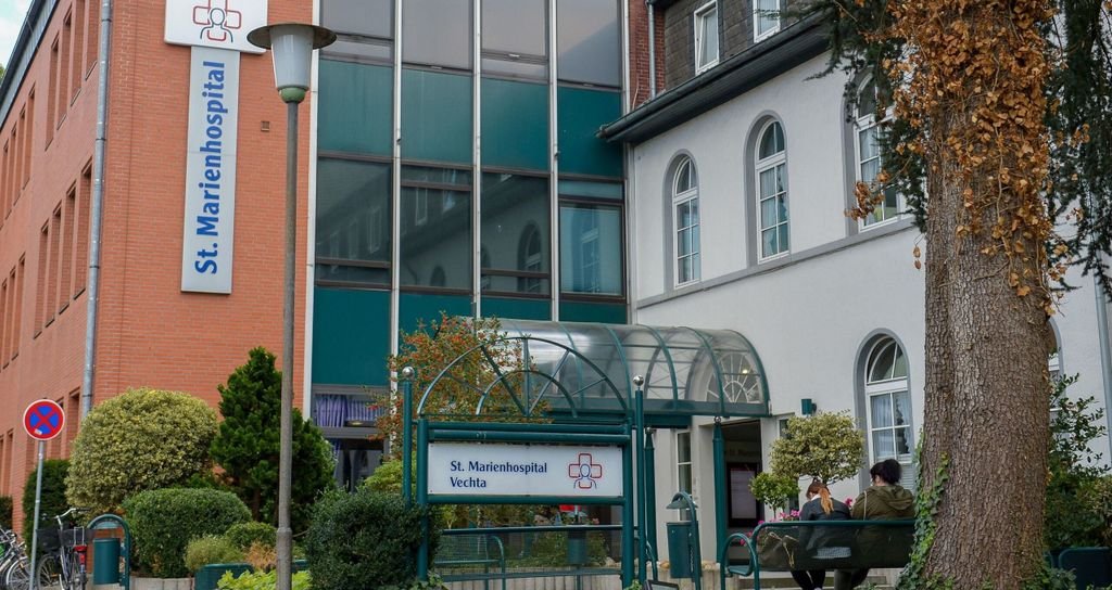 Zentralklinikum Vechta/Lohne mitten in Vechta: eine mündliche Zusage des Ministers für den „zweitbesten“ Standort liegt jetzt vor