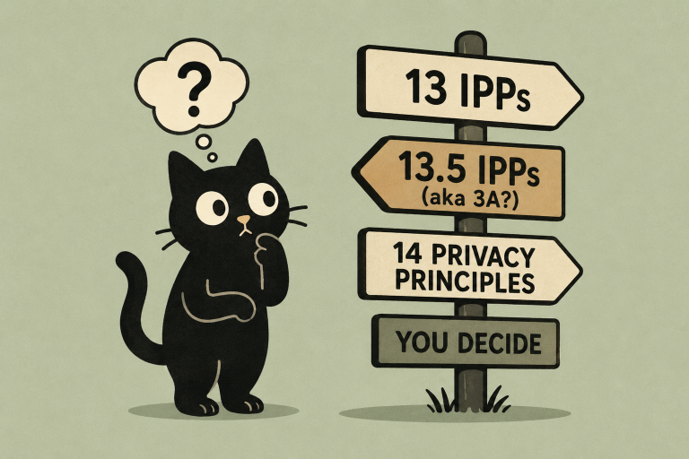 The 13, 13½ or 14 Privacy Principles?