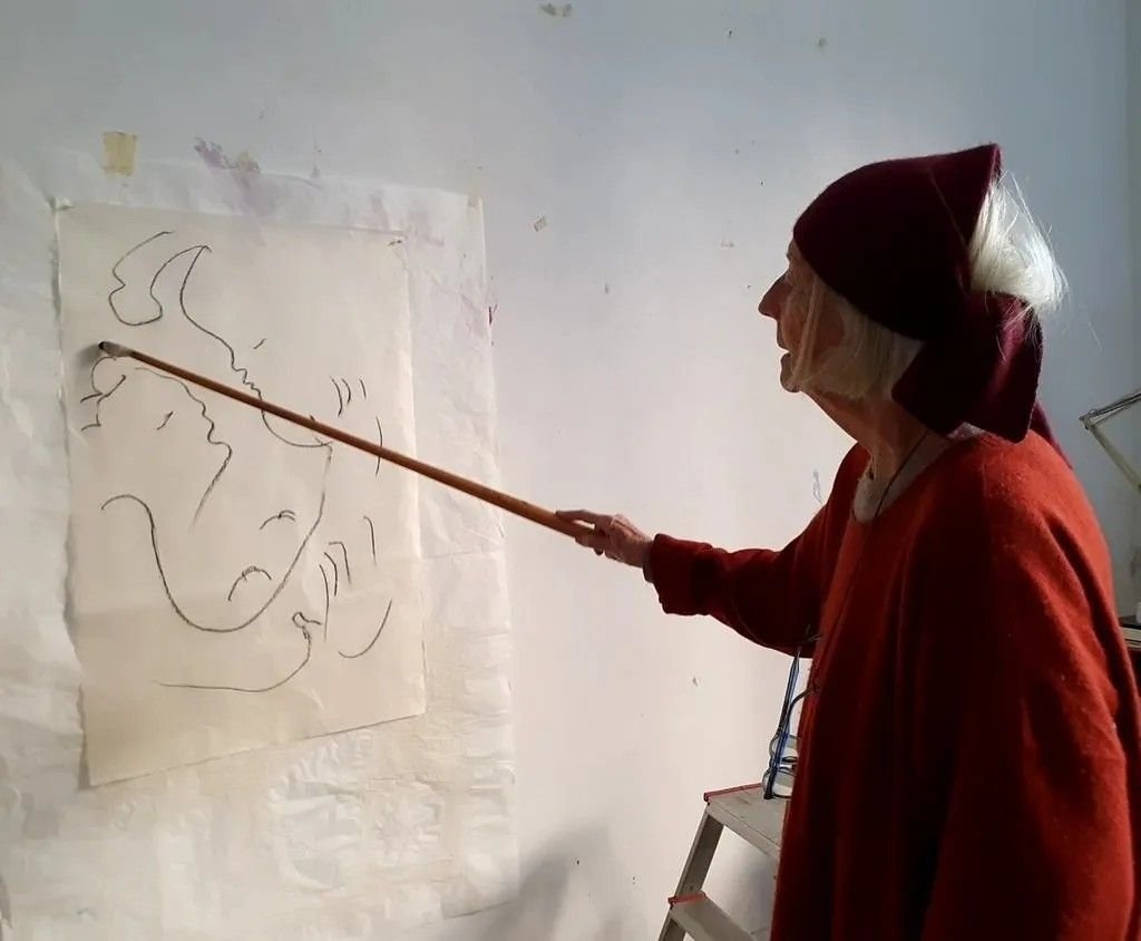 Some Saturday inspiration @ducrotisabella reminds me there is time to make art, to love it, and to stop rushing to get somewhere.

She is brilliant.
In a world obsessed with the virility of youth, seeing women like her get the recognition they deserv