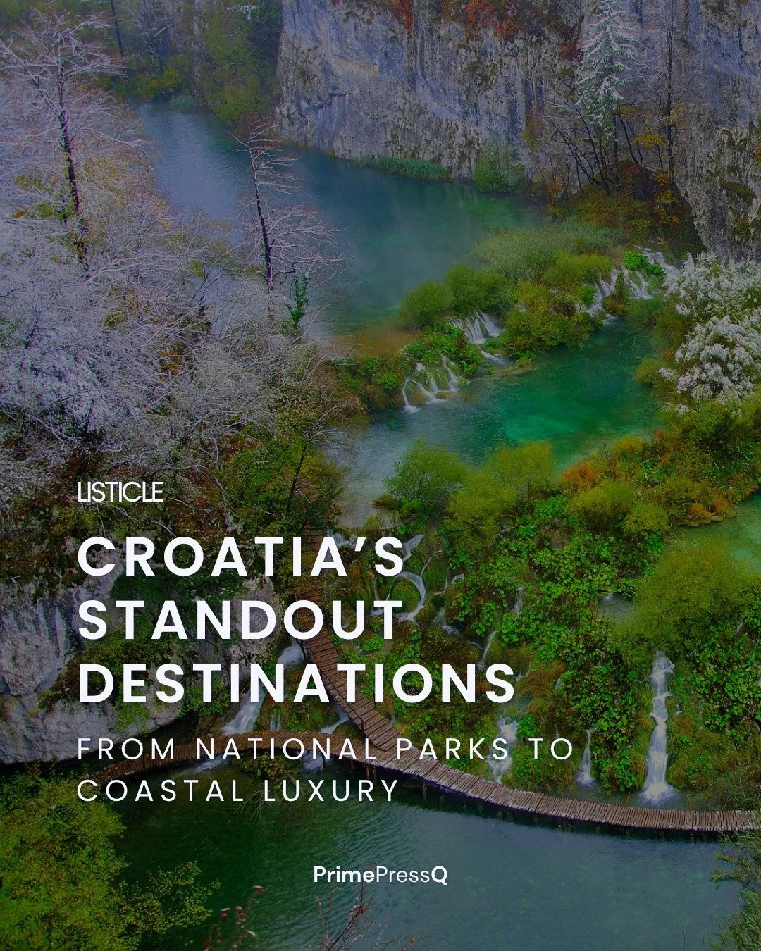 Sixteen lakes. A Michelin-starred winery. A waterfall ten thousand years in the making. Croatia's best-kept version of itself just made it into @the.independent 🇭🇷

@plitvicelakesnp , where 92 waterfalls spill over a limestone canyon that's been fo