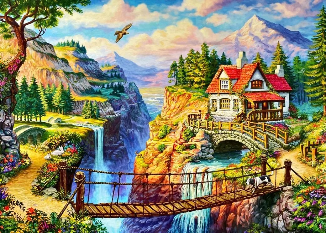Cliff Top House, 1000 pcs