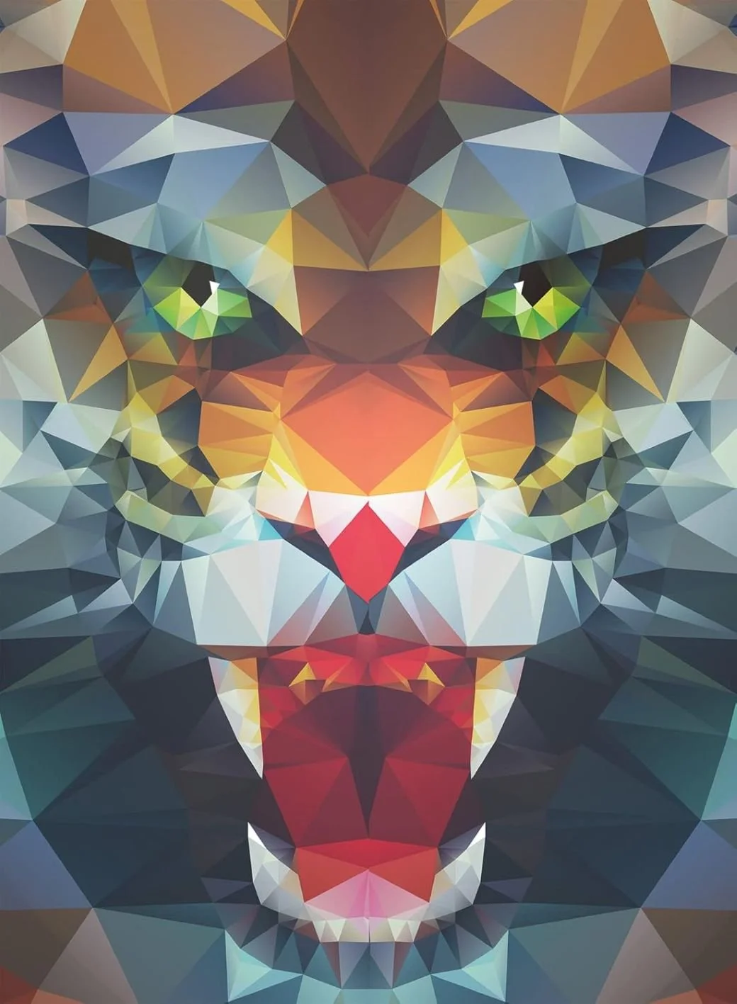 Polygon Lion
