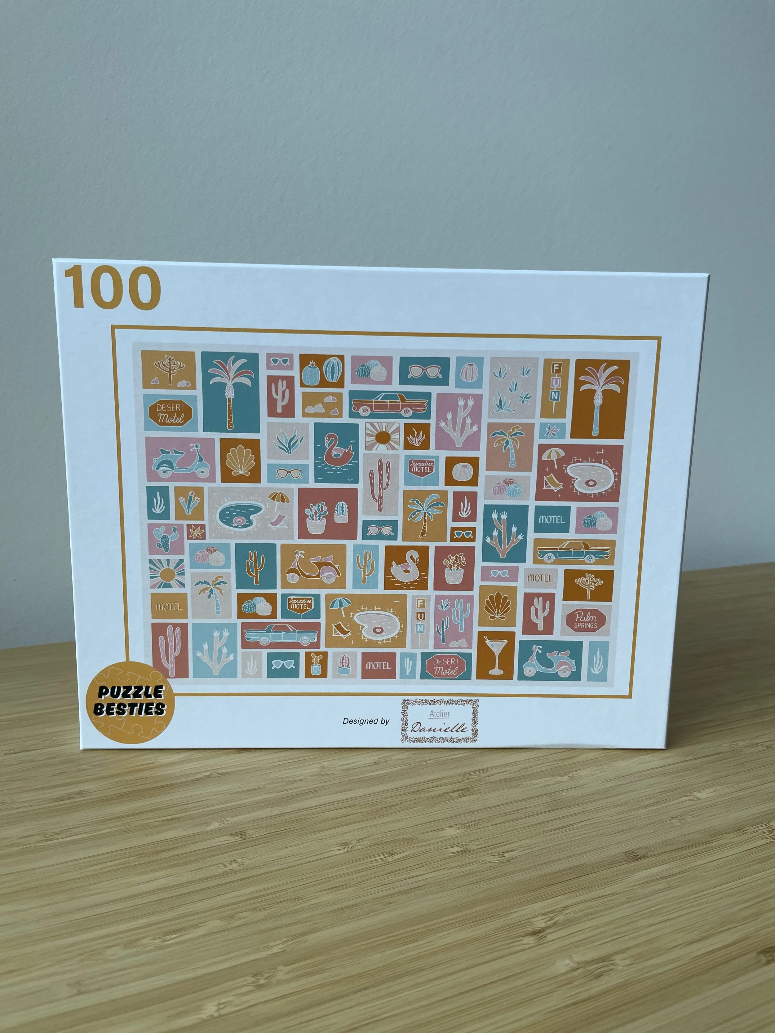 California, 100 pieces