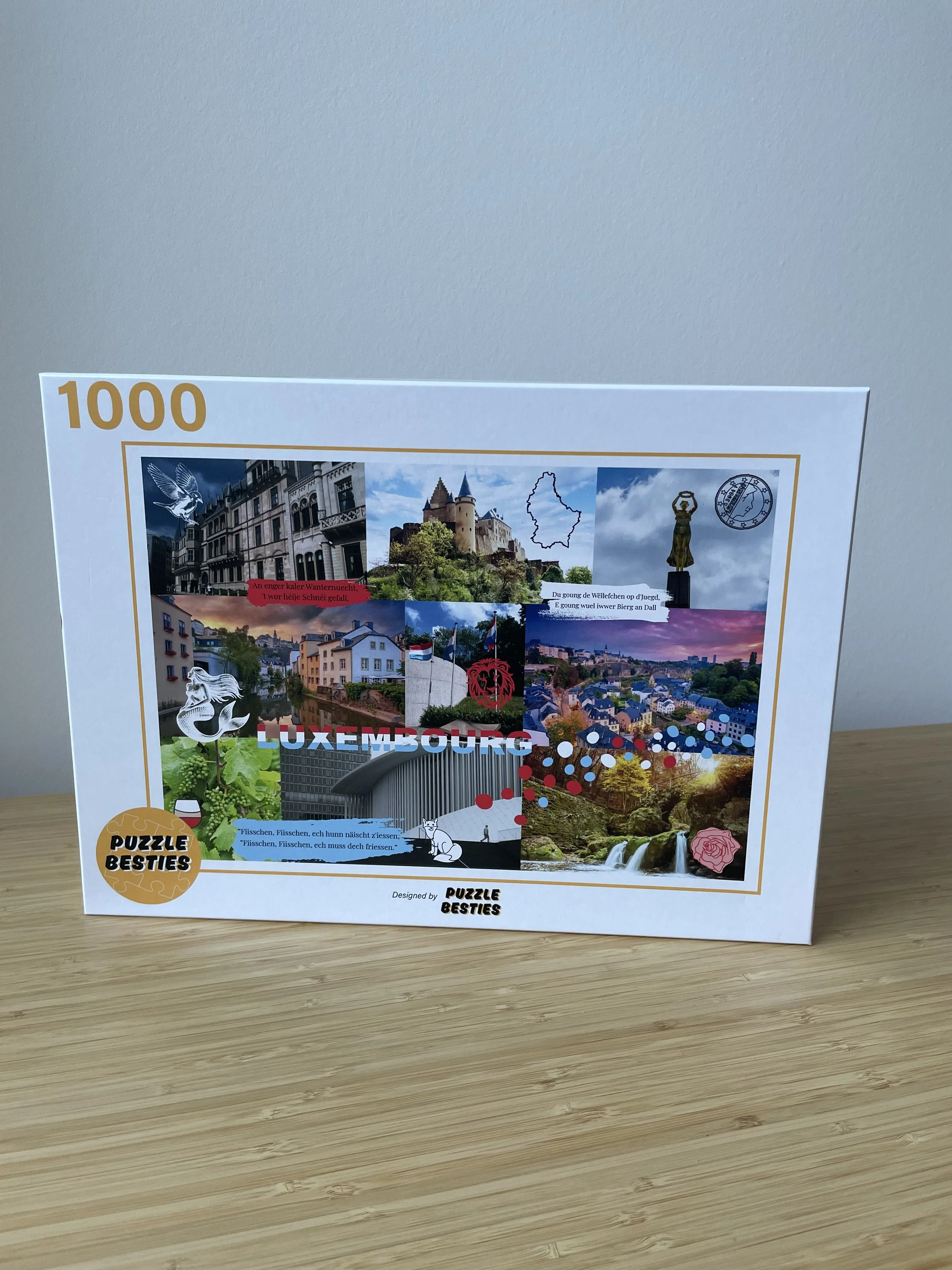 Luxembourg, 1000 pieces