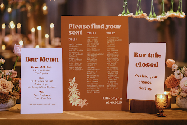 Seat Layout and Plan Weddings