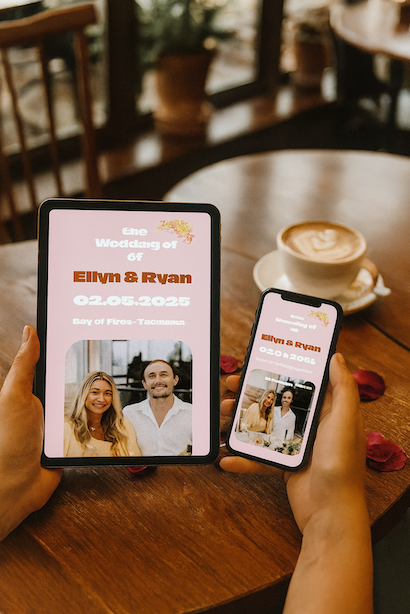 Wedding Mobile Compatible Design Website