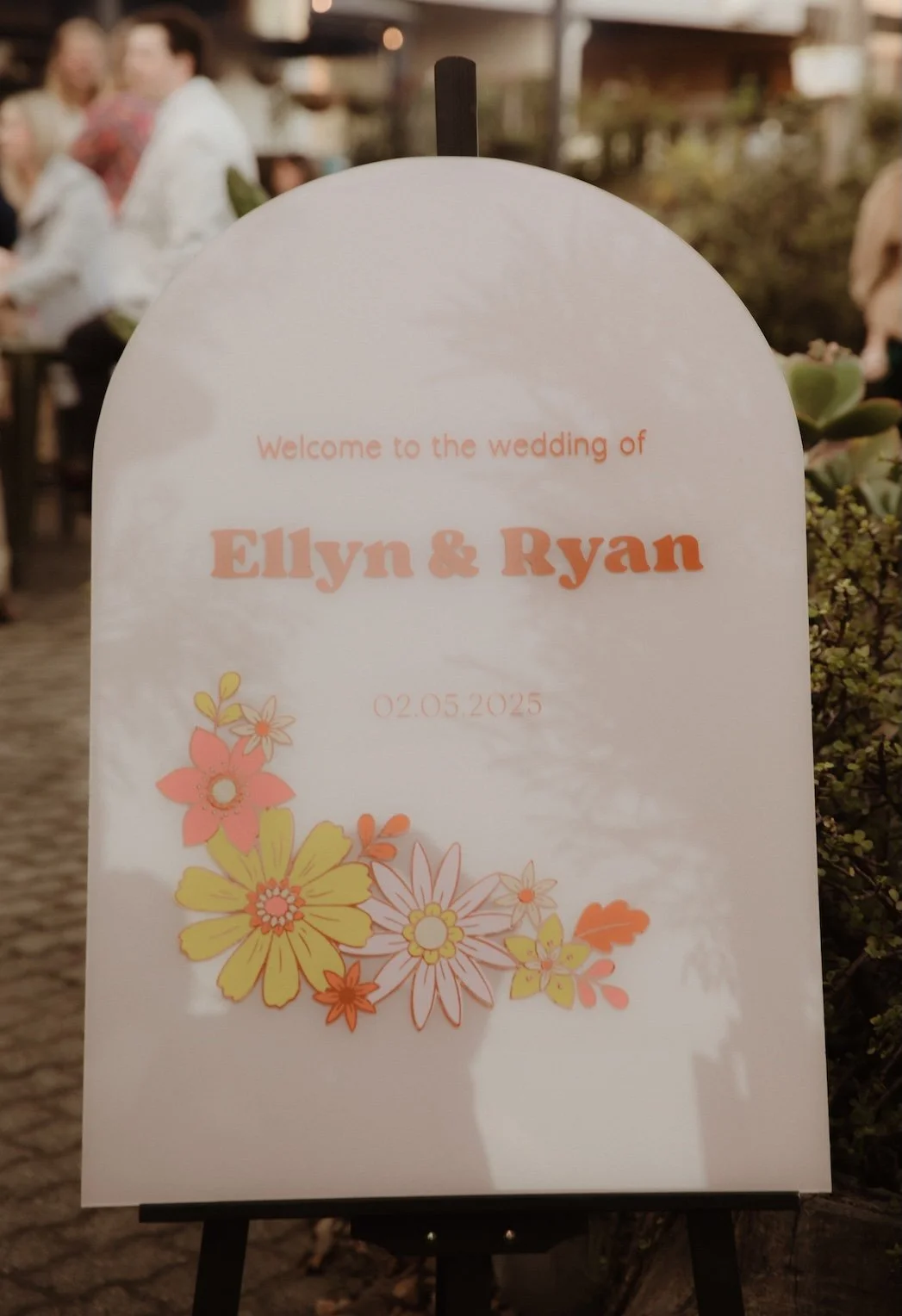 Wedding Welcome sign