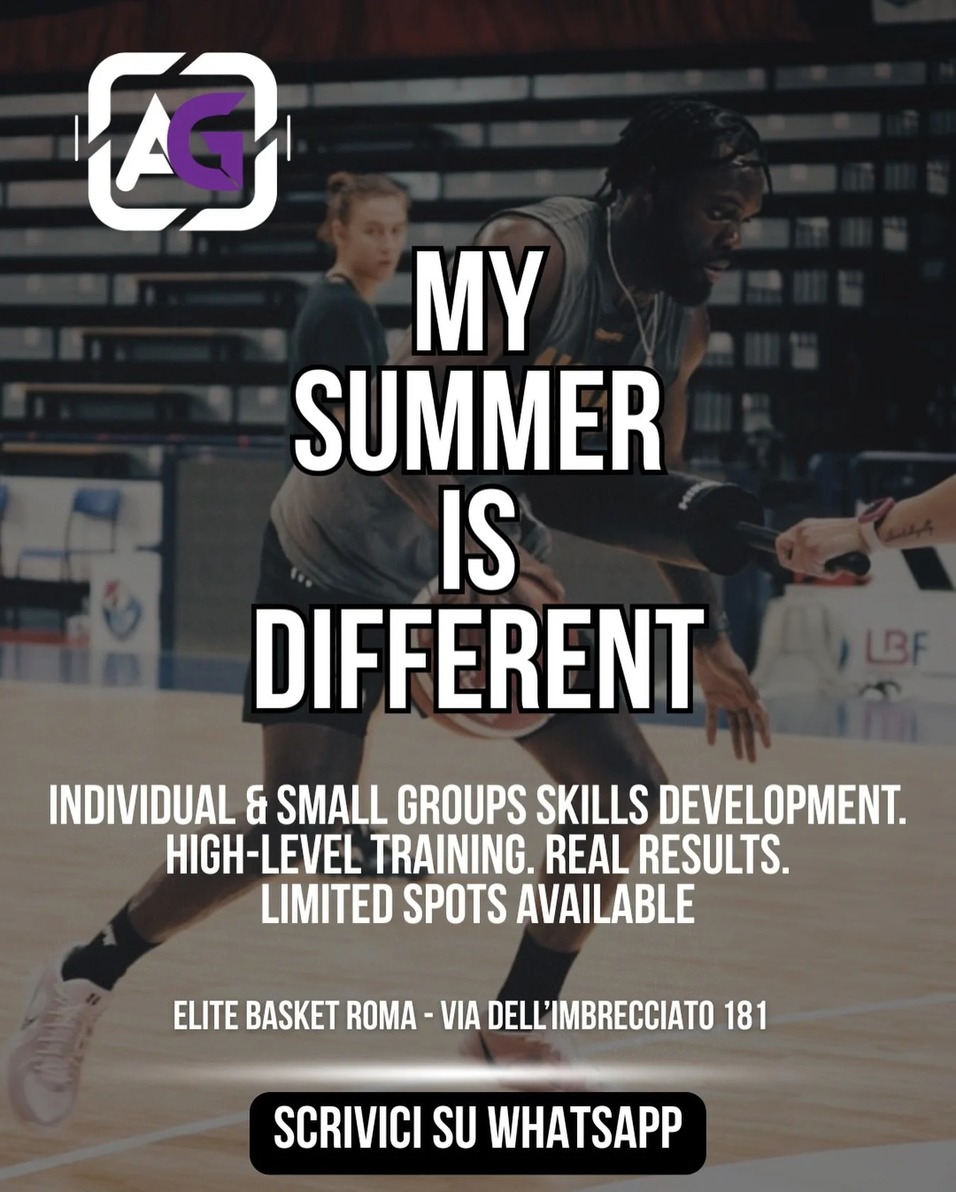 Work with purpose. Train with intention.
Individual &amp; small group skill development.
Limited spots
📍ROMA
📆Starting in June
📲 Scrivici su WhatsApp