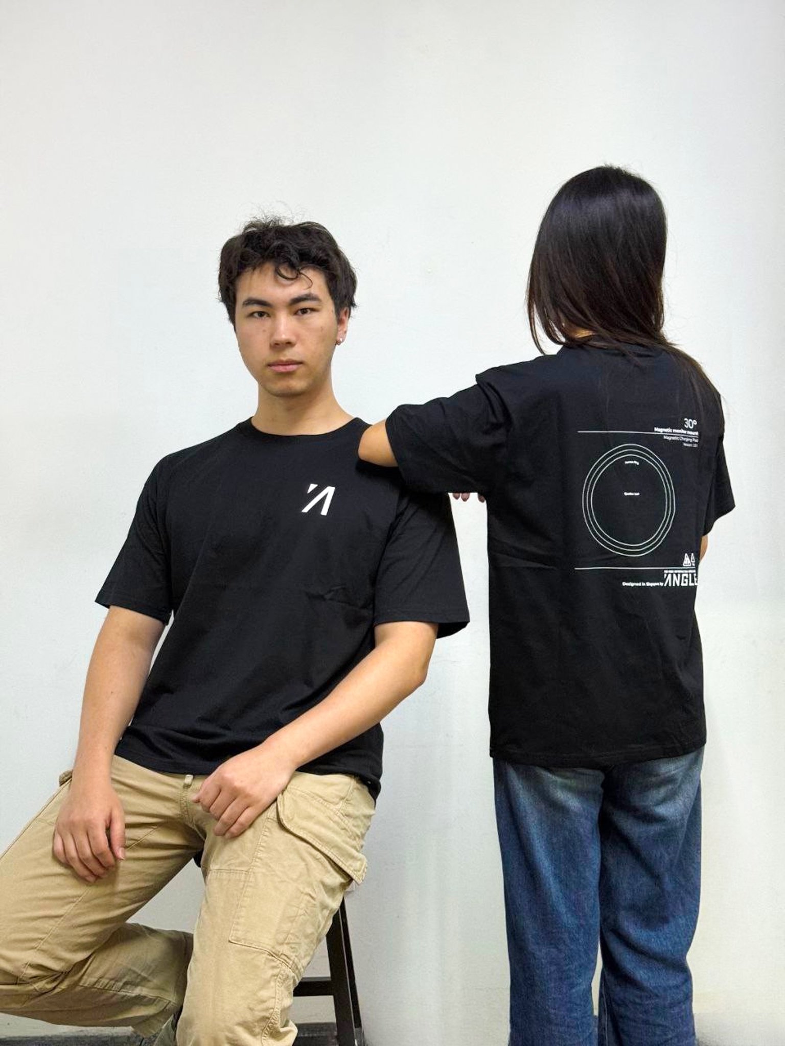 Angle's Descriptive Graphic T-Shirt