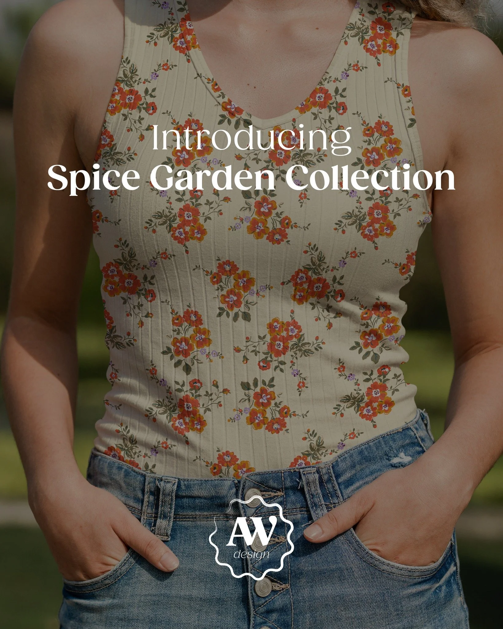 ✨ Introducing the Spice Garden Collection ✨
A timeless ditsy floral series inspired by heritage gardens, warm spices and cosy autumn days.
This new drop includes two exclusive seamless prints:
🌿 Cinnamon Cream Blooms &ndash; soft cream ground with s