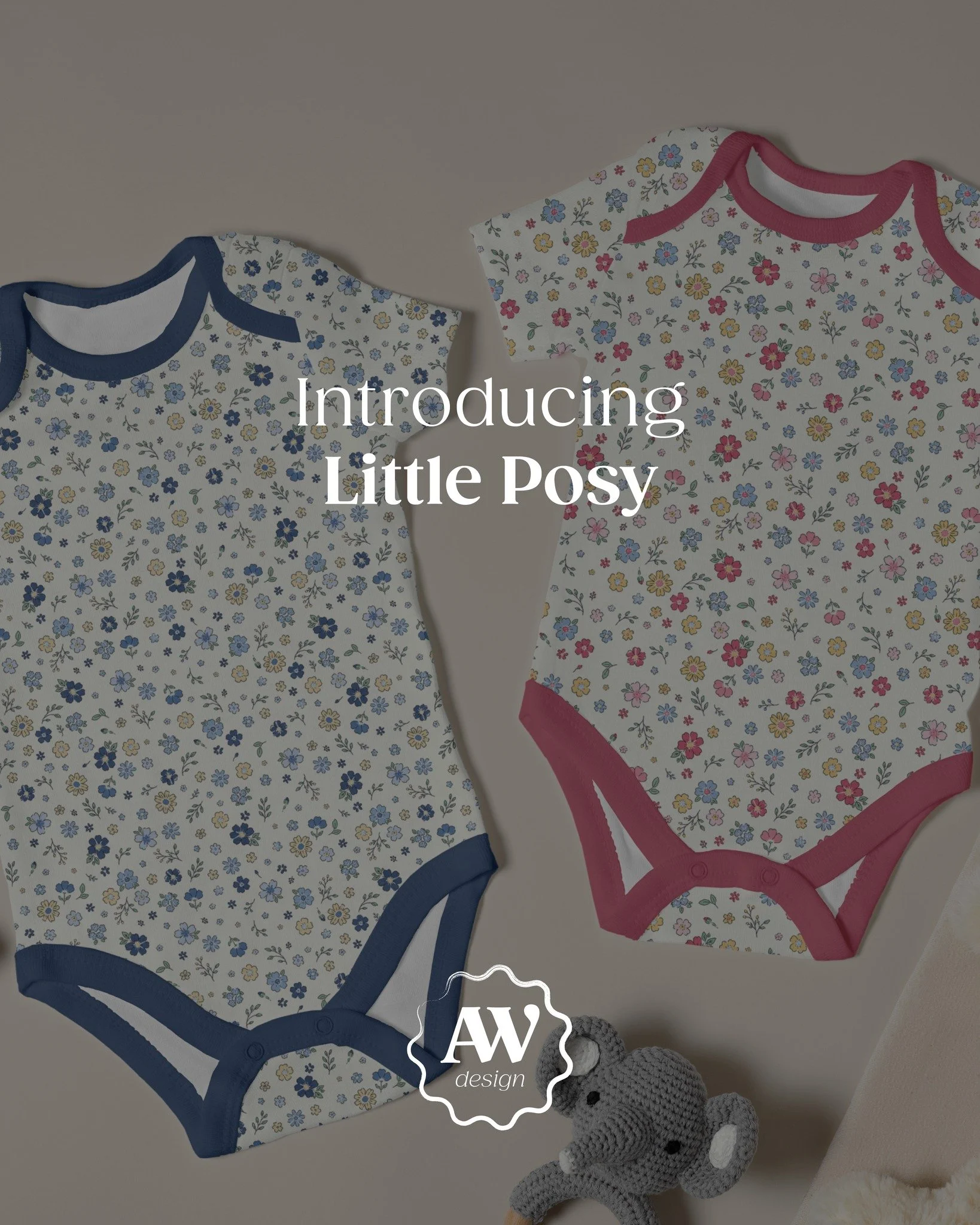 🌸 NEW PRINT LIVE ON PATTERNBANK 🌸

Since I&rsquo;m heading into maternity leave, I&rsquo;ve found myself feeling inspired by all things sweet, nostalgic, and playful&hellip; which led to Little Posy 💗

A cheerful ditsy floral designed with hand-dr